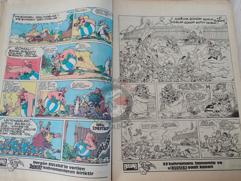 Asterix – Obelix and Co 1986 Turkish Edition Comic Turkey 2