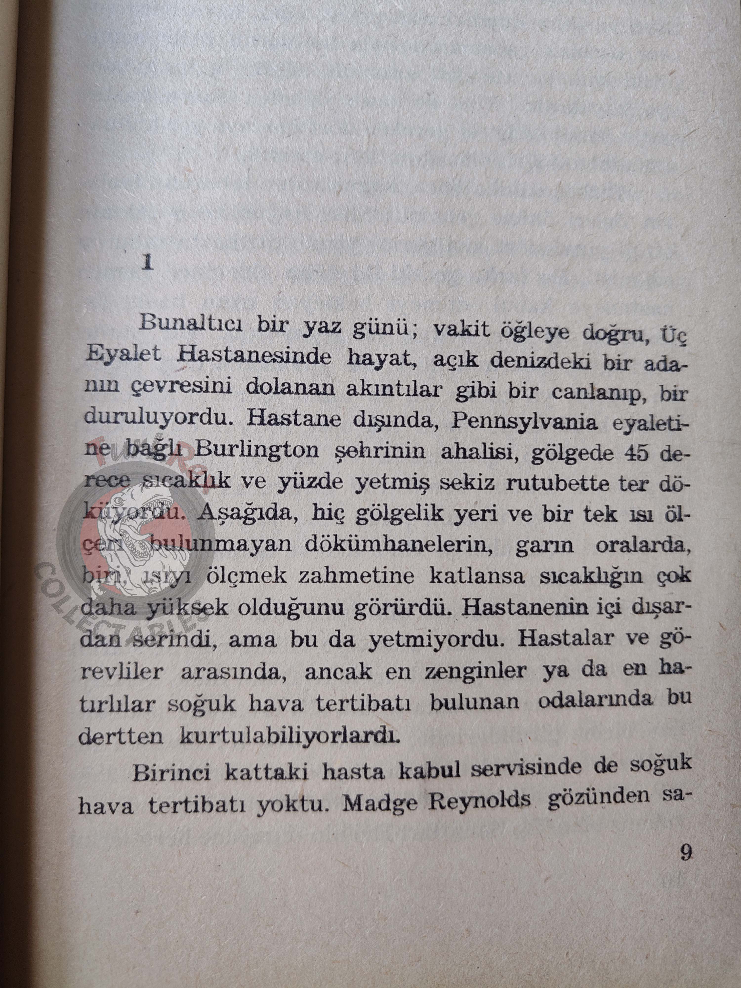 Arthur Hailey – Final Diagnosis  1974 Turkish Book Turkey