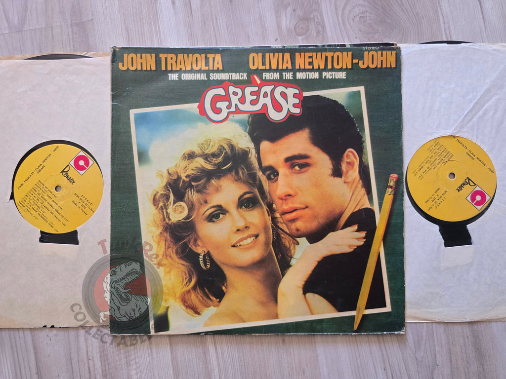 Grease (The Original Soundtrack From The Motion Picture) Turkish Pressing Vinyl Turkey Edition 2