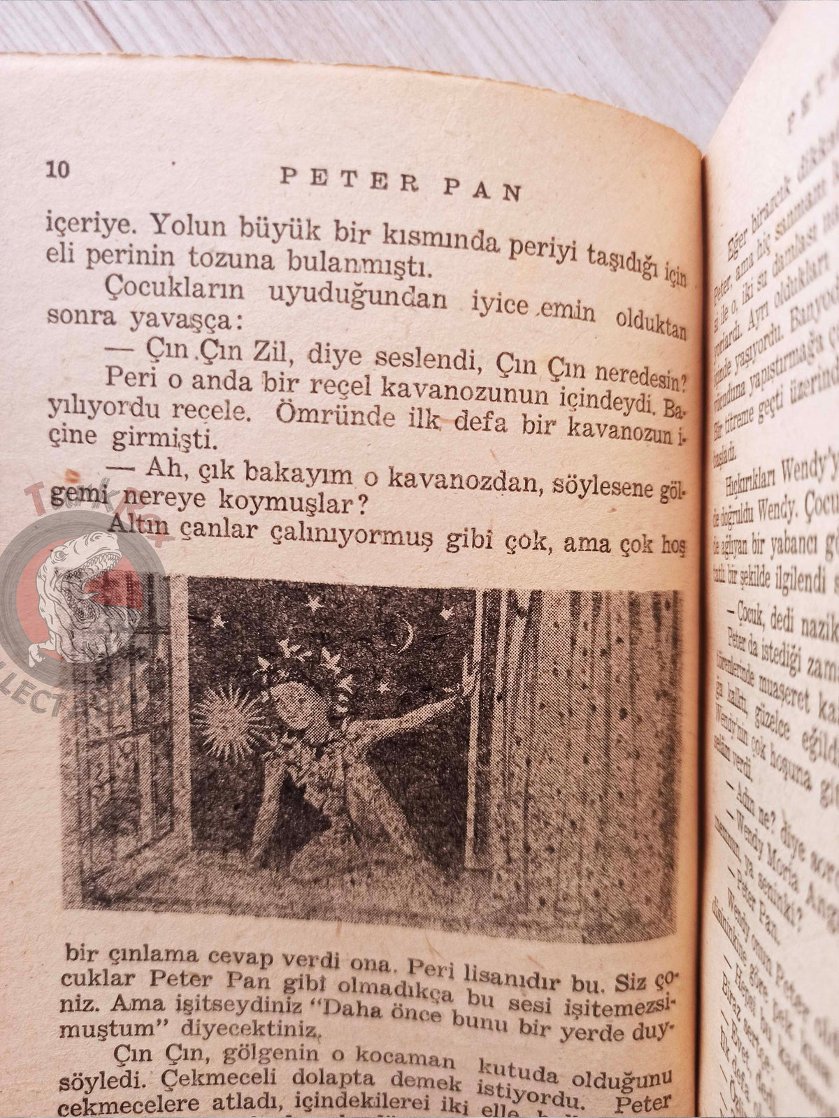 J. M. Barrie – Peter Pan 1957 Turkish Book Turkey Illustrated