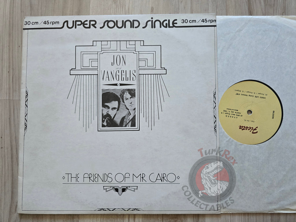 Jon And Vangelis / Bilgeri – The Friends Of Mr. Cairo / Video Life Turkish Pressing Vinyl Turkey Edition
