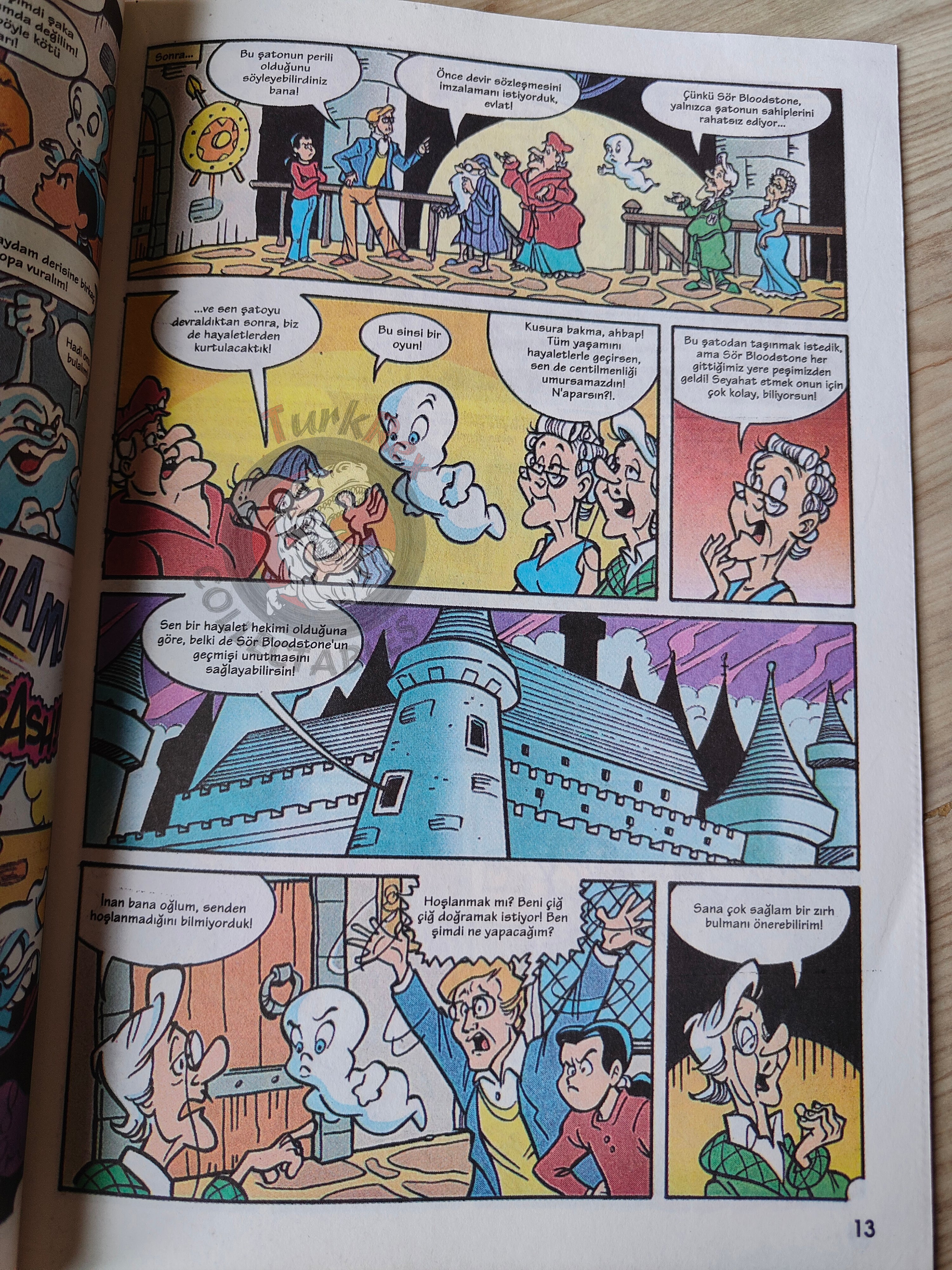 Casper the Friendly Ghost – Issue #4 1996 Turkish Comic Turkey