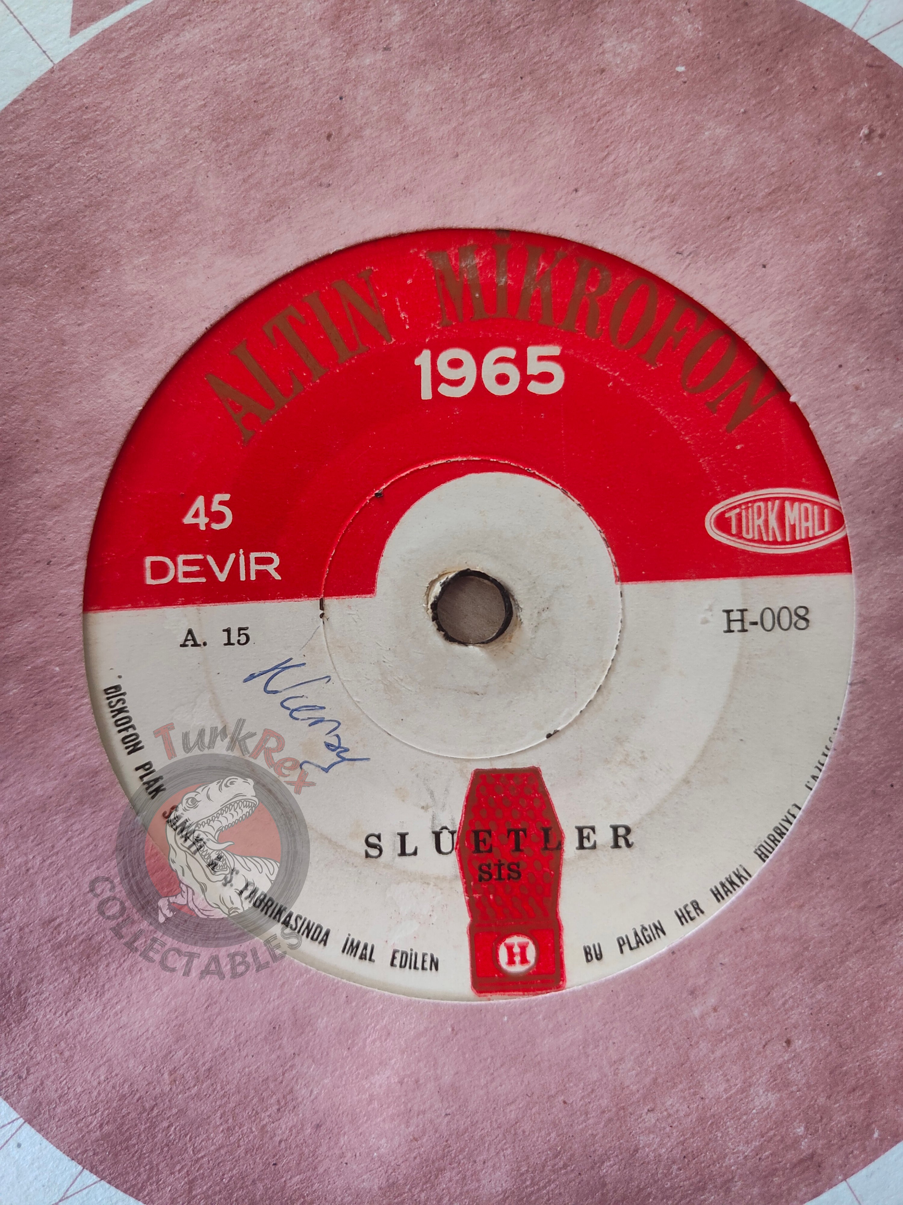 Silûetler – Sis / Kaşık Havası 7" Turkish Pressing Vinyl Turkey Edition