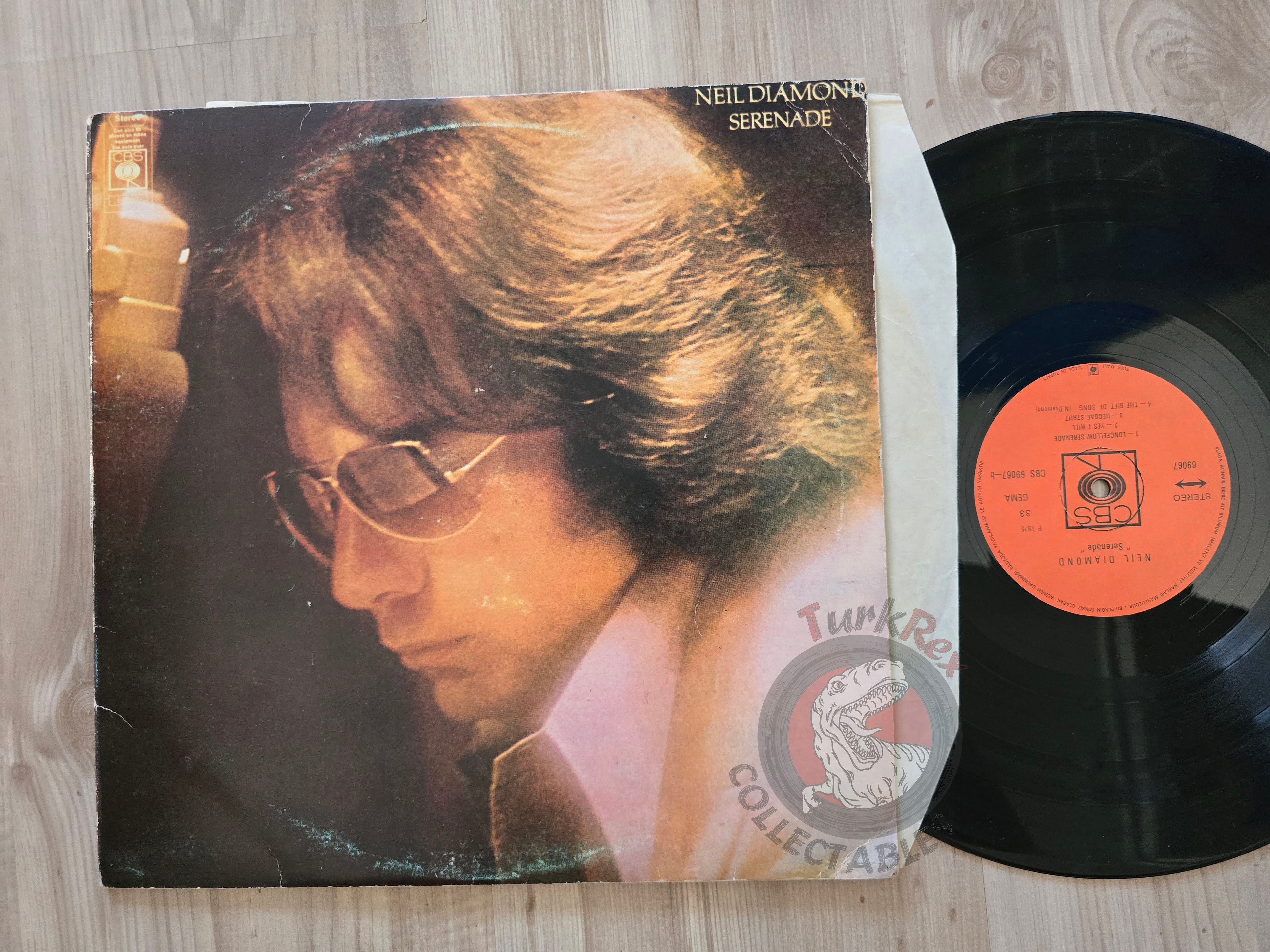 Neil Diamond – Serenade Turkish Pressing Vinyl Turkey Edition