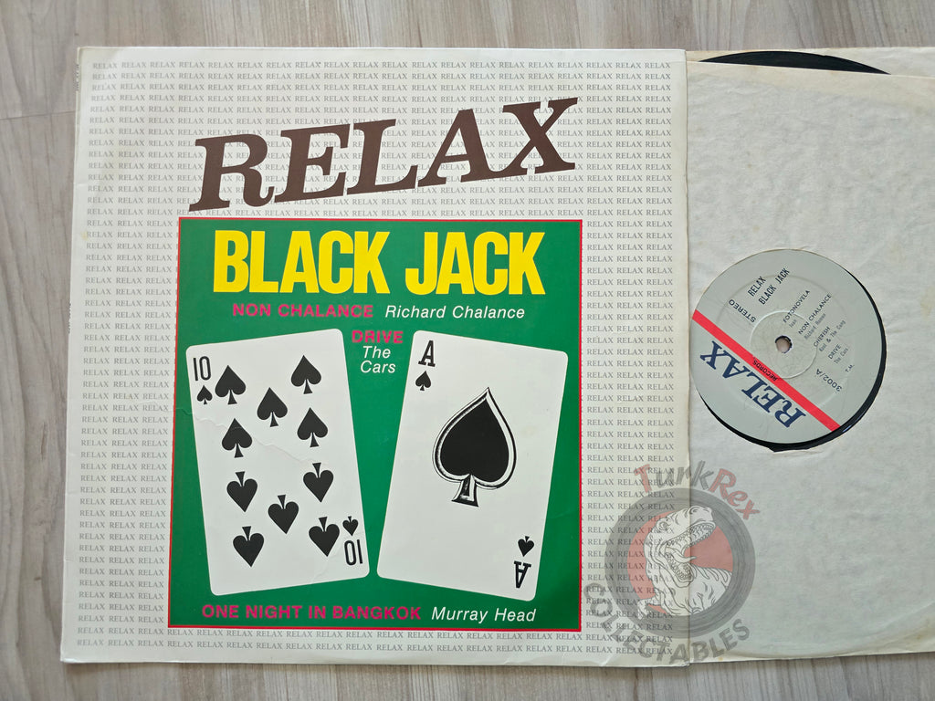 Various – Relax Black Jack Turkish Pressing Vinyl Turkey Edition