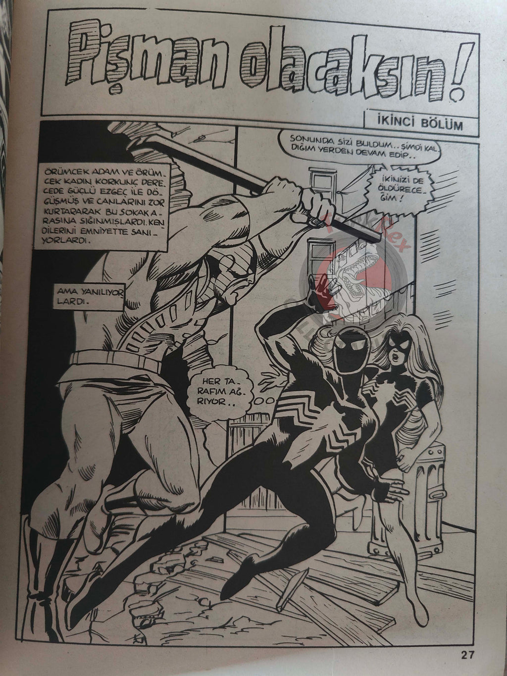 Spider-Man #97 1988 Turkish Comic Turkey Spectacular  #125 #126 Web of #25 Ka-Zar #6