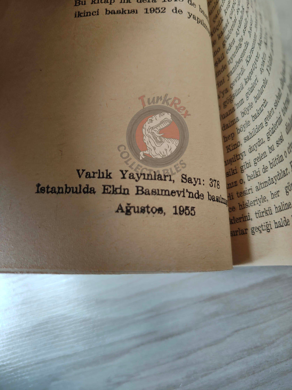 John Steinbeck – The Pearl 1955 Turkish Book Turkey