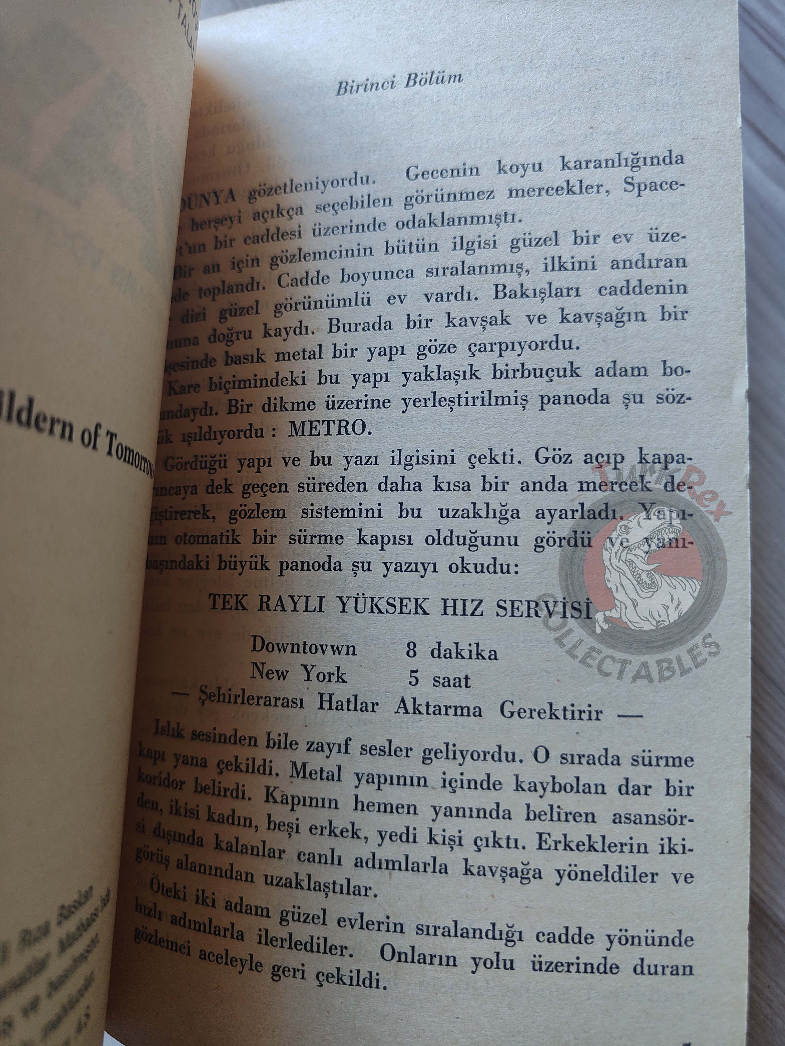 A. E. van Vogt – Children of Tomorrow 1984 1st Turkish Book Turkey