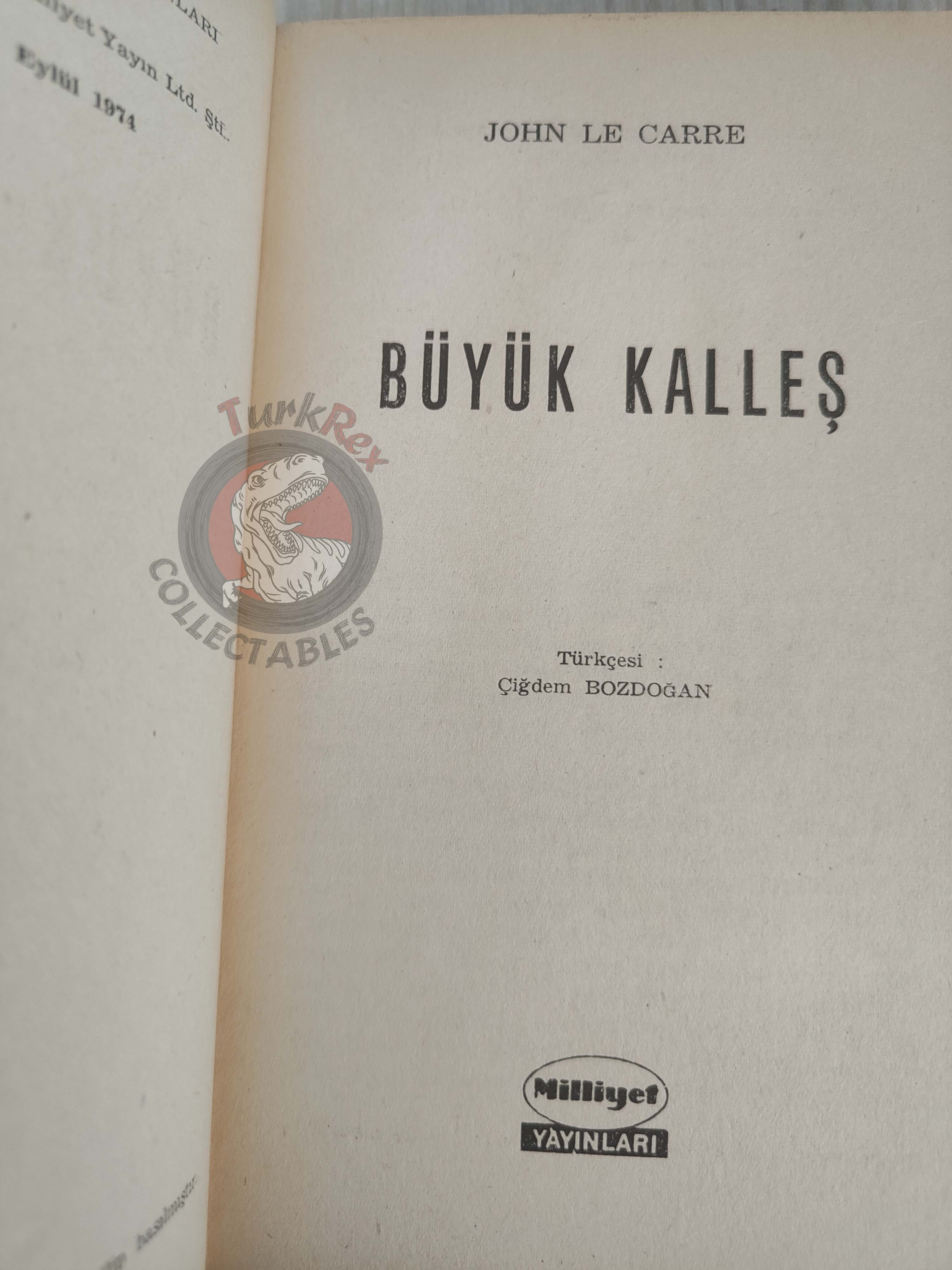John le Carré – A Murder of Quality 1974 1st Turkish Book Turkey