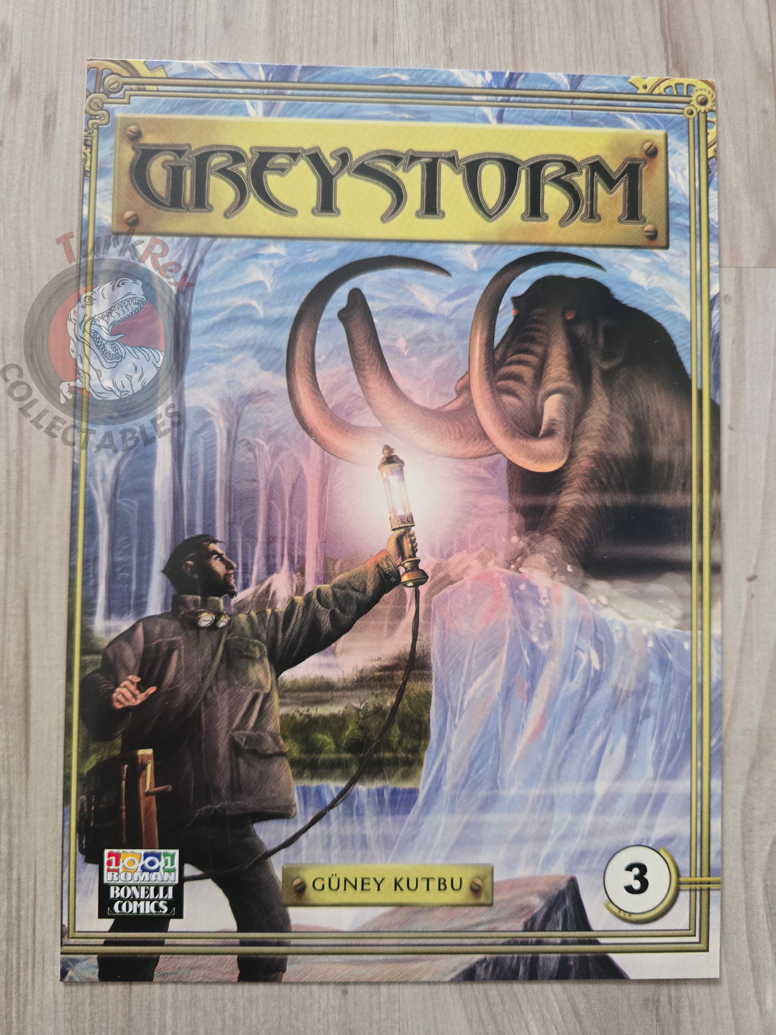 Greystorm Promotional Postcard #3 2010 Turkish Comic Turkey