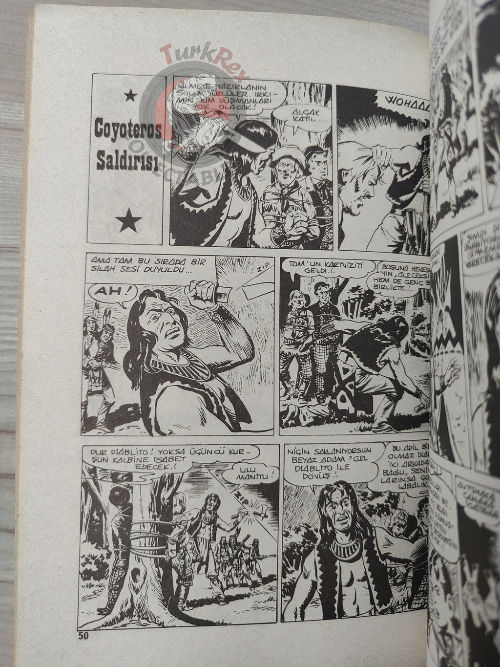 Capitan Miki #1 Diablito, l'apache Turkish Comic Turkey EsseGesse