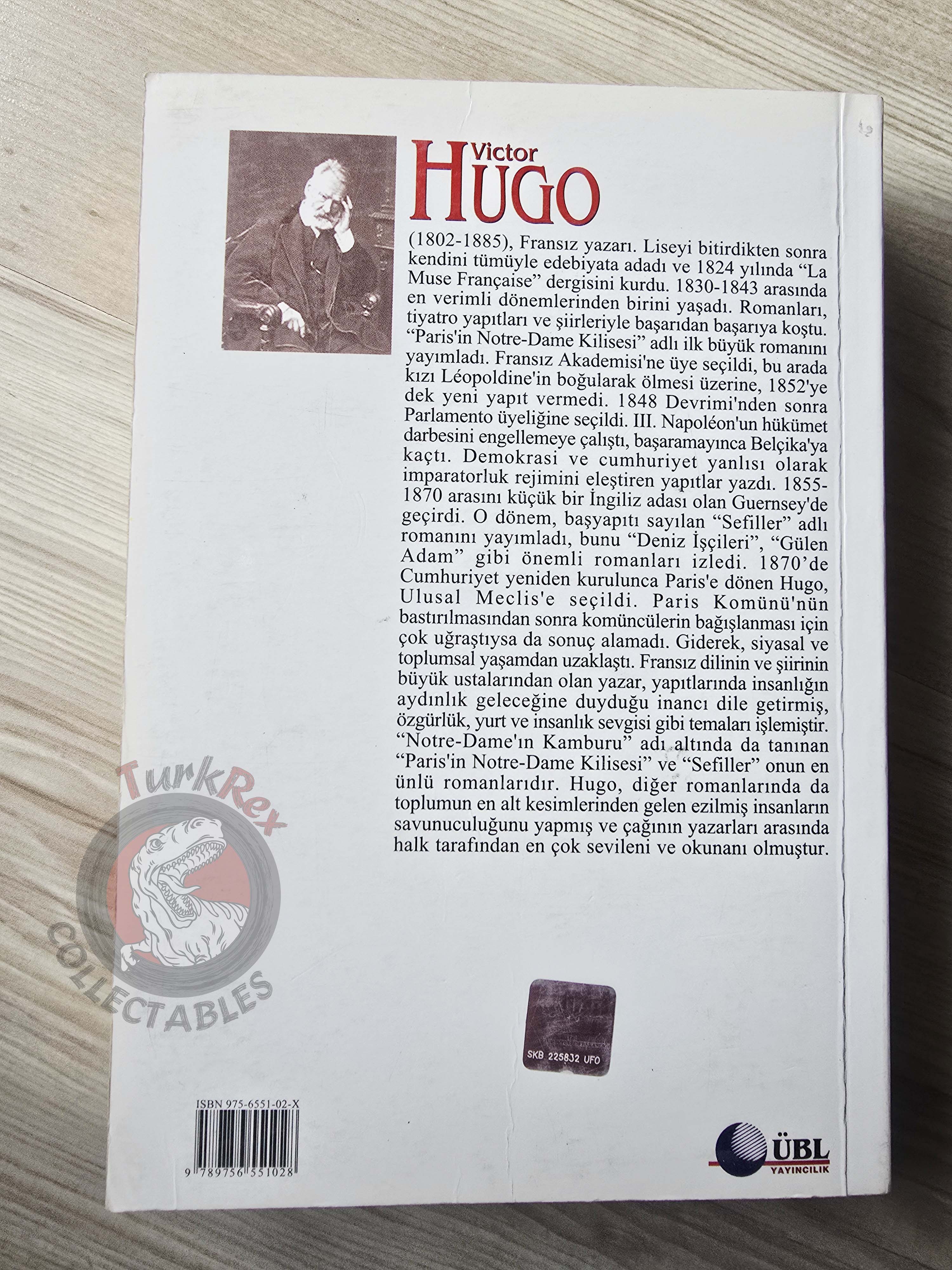 Victor Hugo – Les Misérables 2003 Turkish Book Turkey