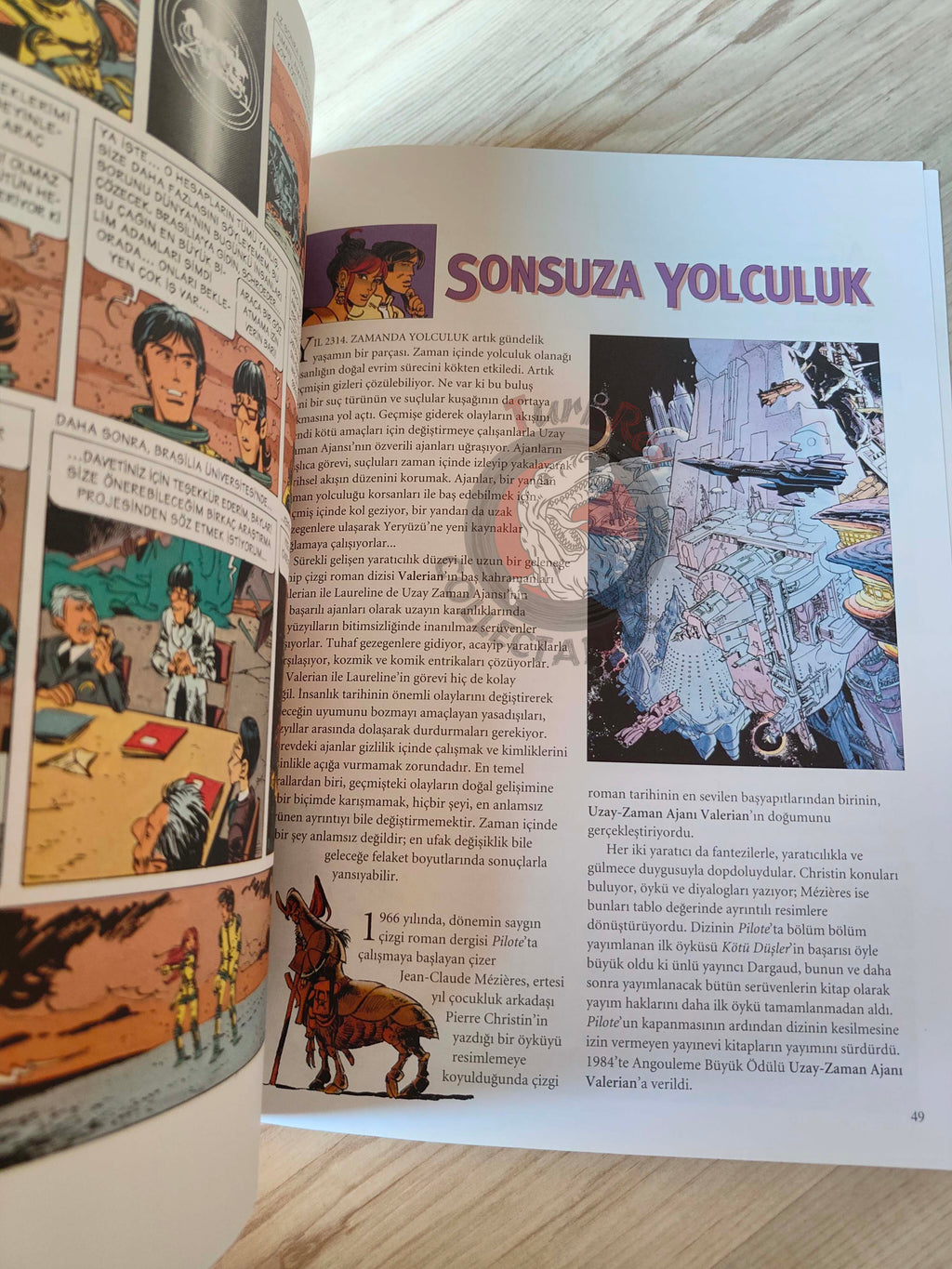 Valérian and Laureline #1 The City of Shifting Waters 2002 Turkish Comic Turkey et