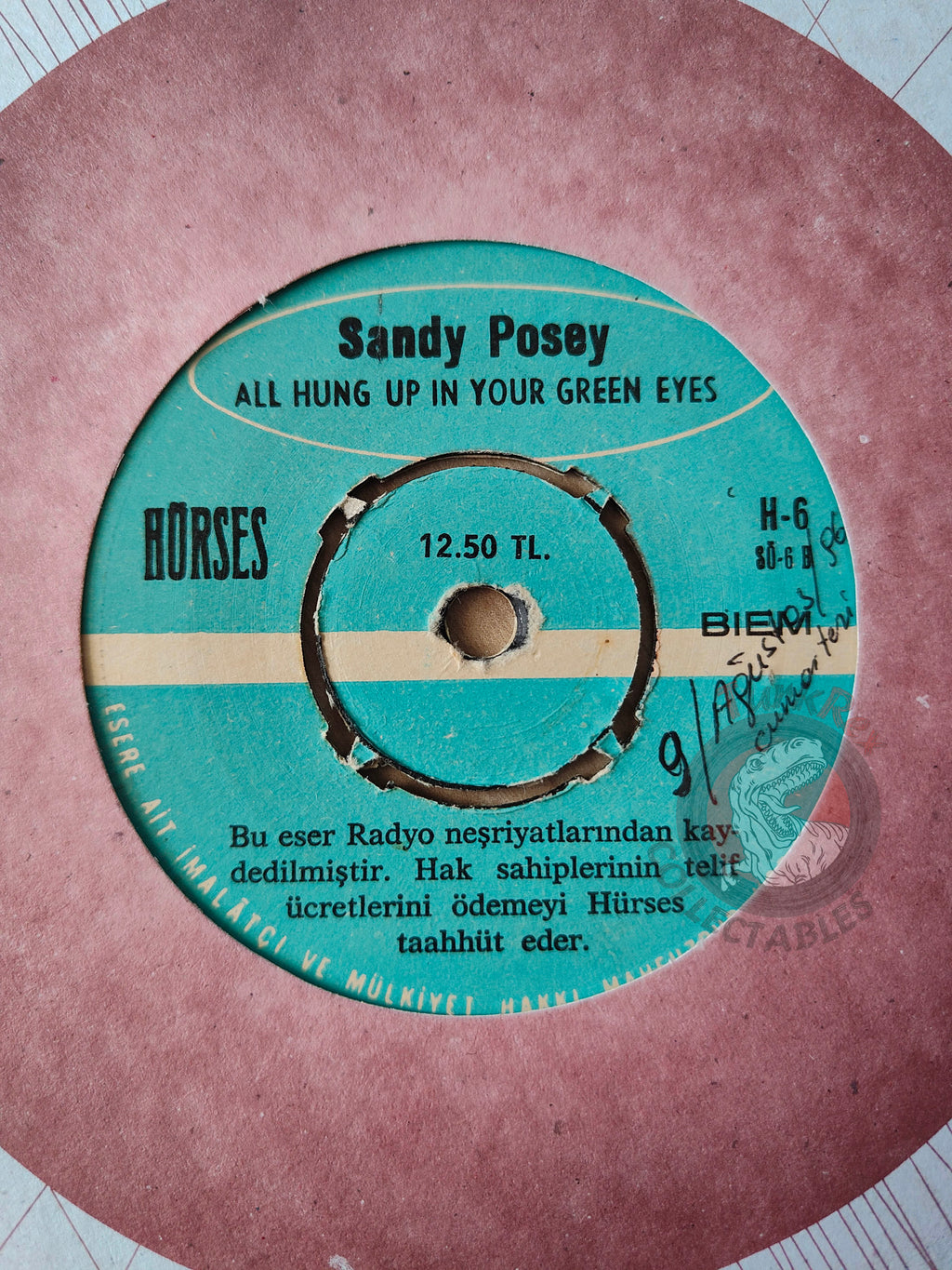 Sandy Posey – Your Conception Of Love 7" Turkish Pressing Vinyl Turkey Edition 1