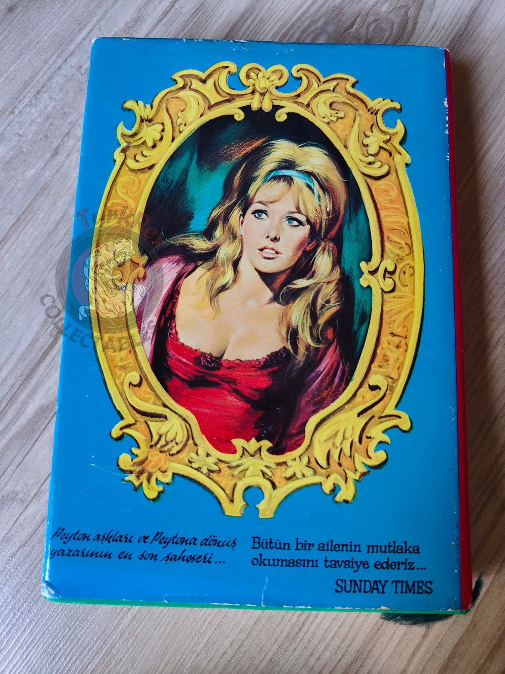 Grace Metalious – No Adam in Eden 1966 HC/DJ Turkish Book Turkey