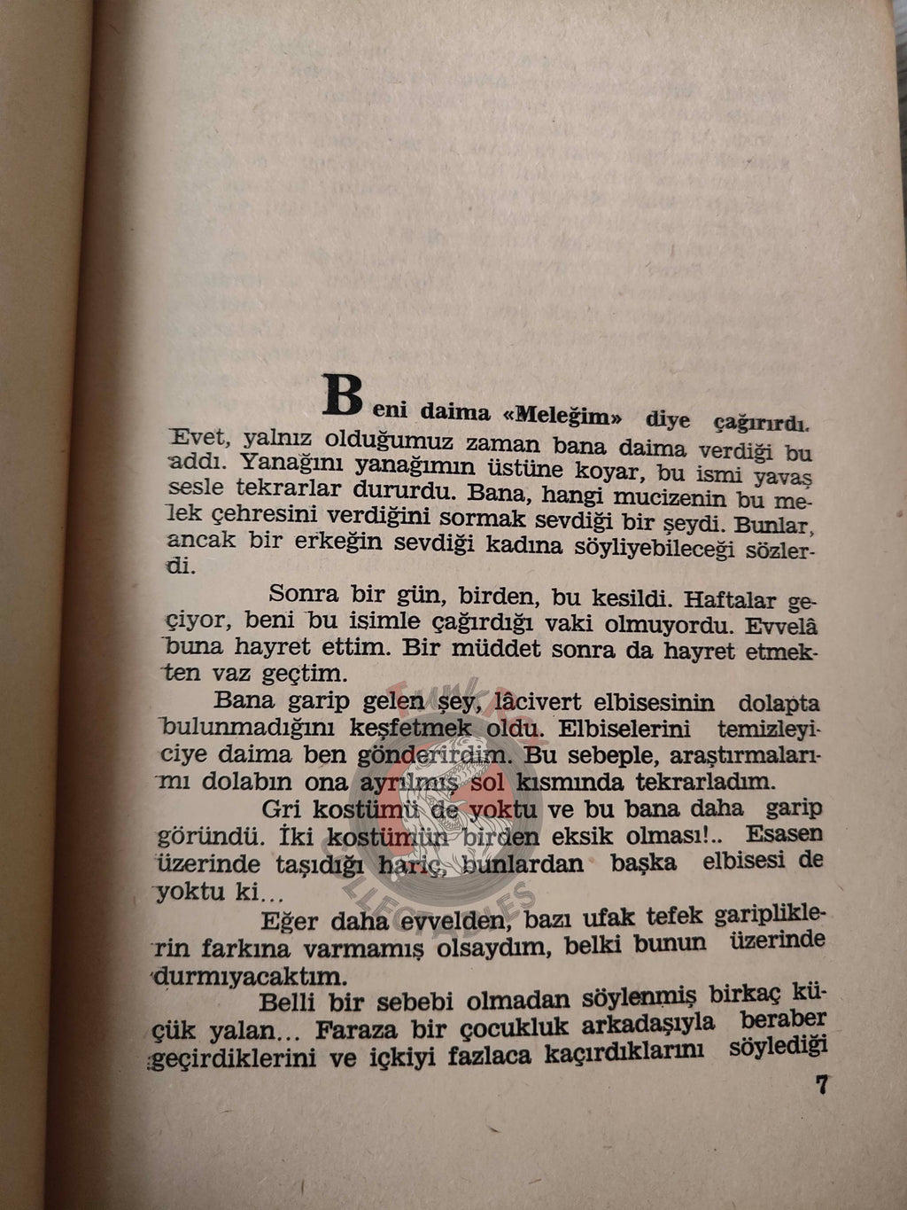 Cornell Woolrich – The Black Angel 1964 1st Turkish Book Turkey William Irish