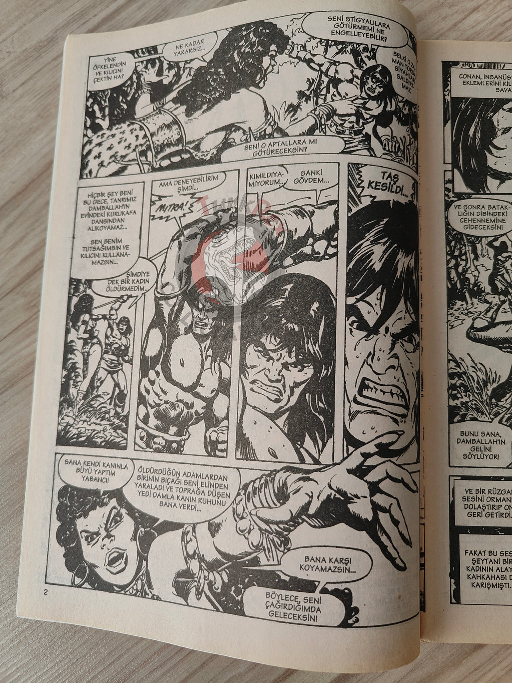 Conan The Barbarian #8 2001 Turkish Comic Turkey #83 #84 #85 #86