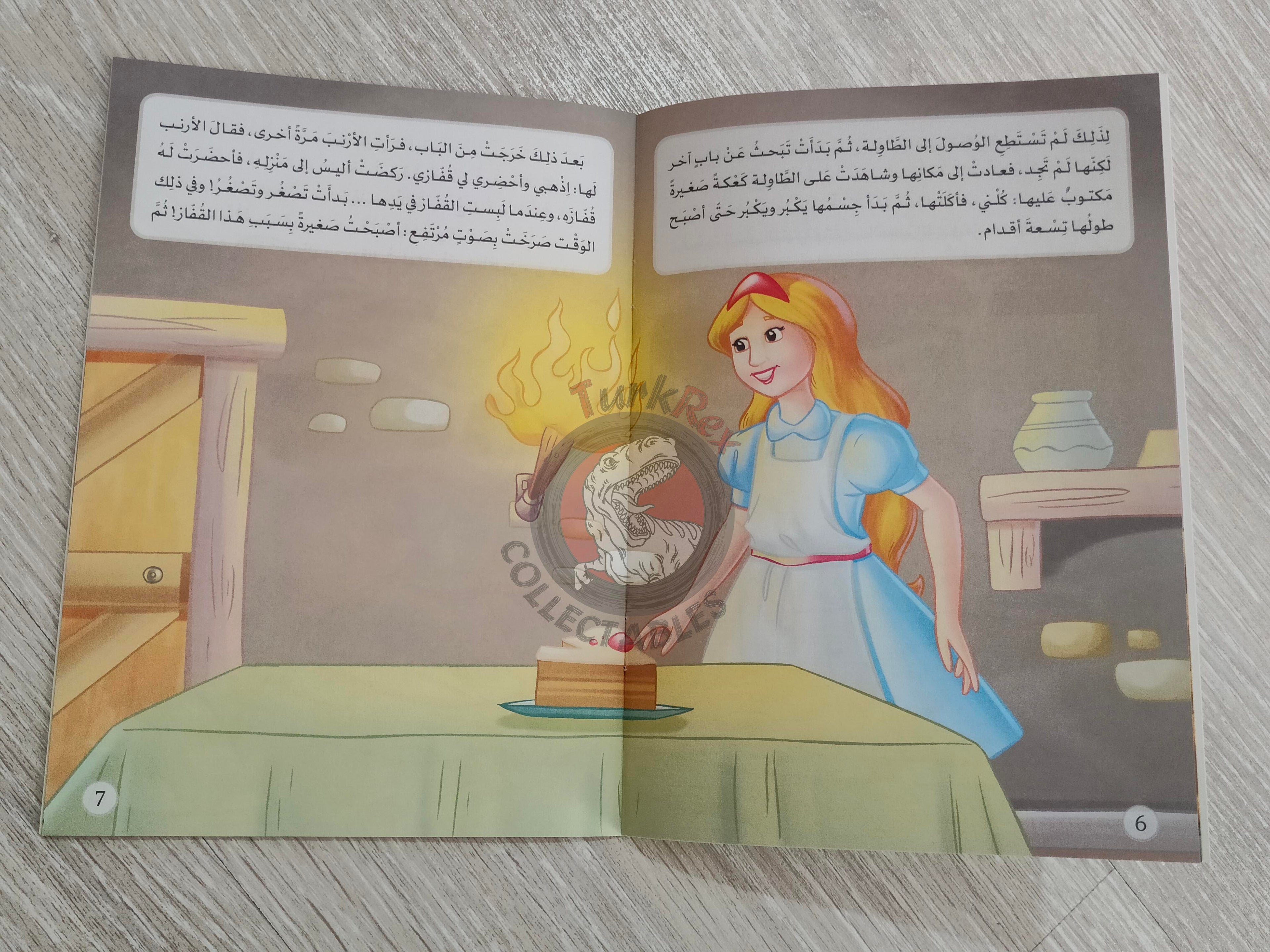 Lewis Carroll – Alice in Wonderland 2000s Arabic Book Turkey Illustrated