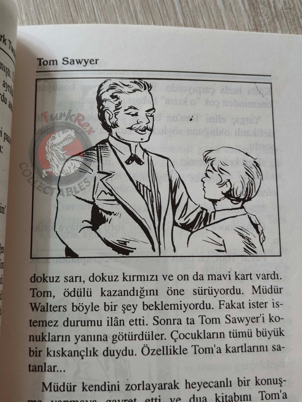 Mark Twain – Tom Sawyer 1997 Turkish Book Turkey Illustrated