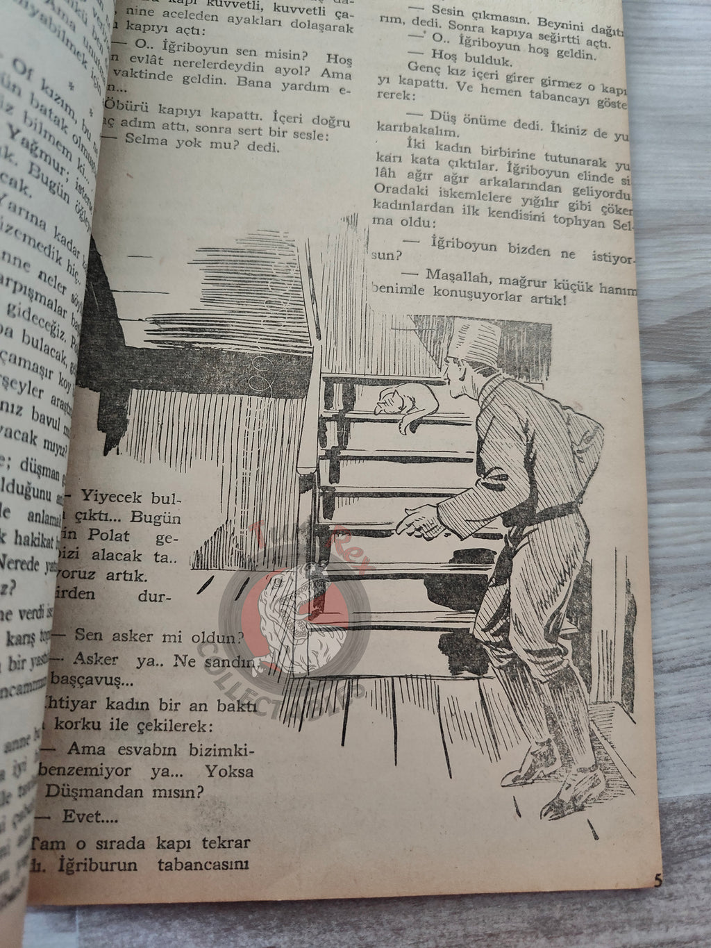 1001 Roman 1944 Tim Tyler’s Luck Turkish Comic Mag Turkey