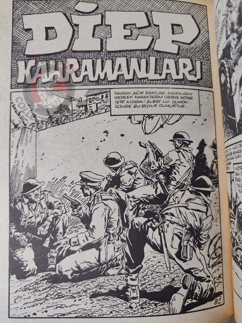 War Picture Library Special #4 1981 Turkish Comic Turkey WW2 stories