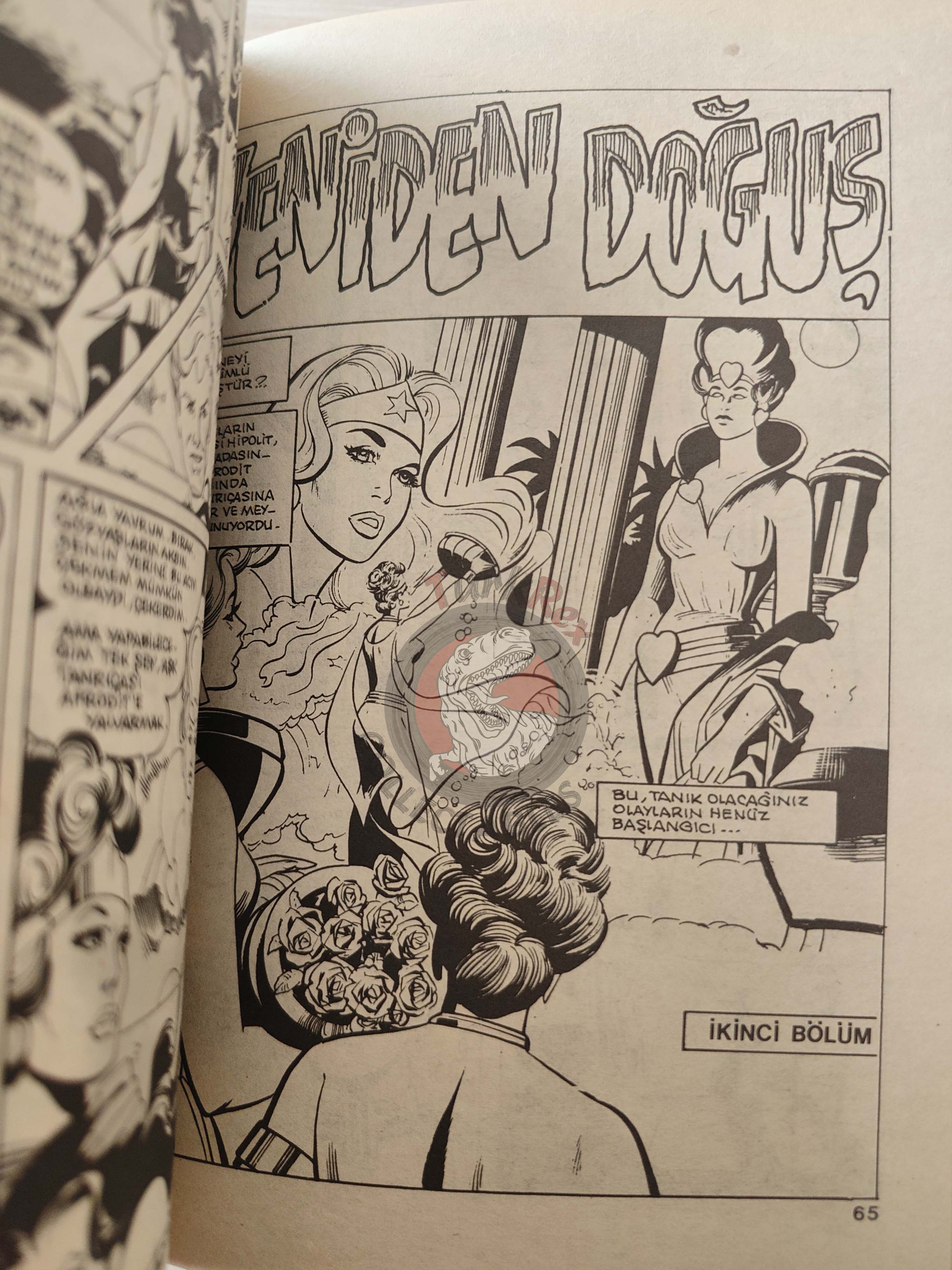 Superman #38 1985 Turkish Comic Turkey #402 Wonder Woman #269 #270 #271