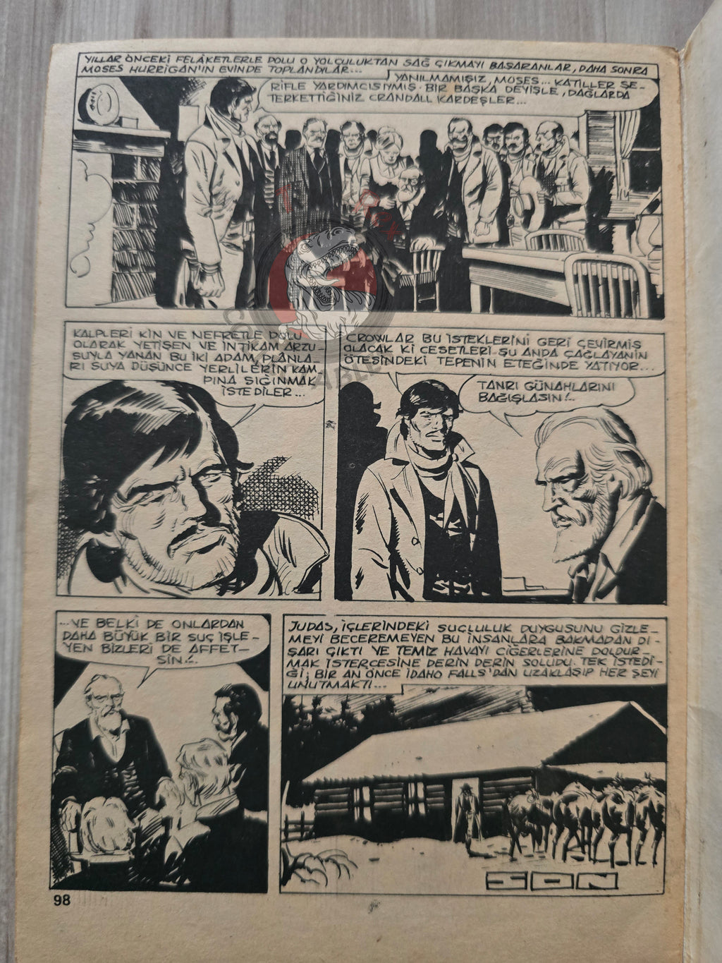 Judas #16 Turkish Edition Comic Turkey Il giorno della vendetta #14