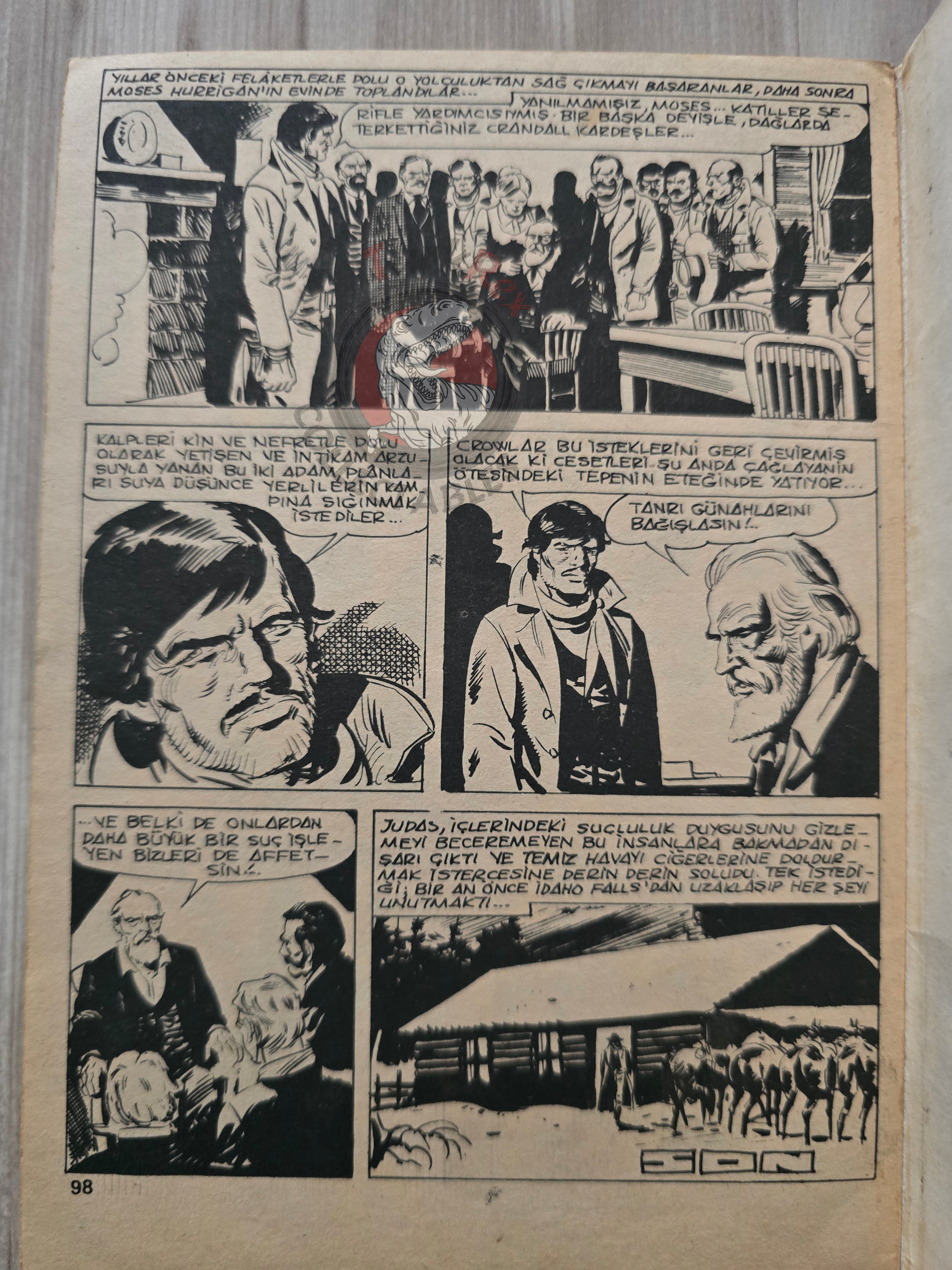 Judas #16 Turkish Edition Comic Turkey Il giorno della vendetta #14