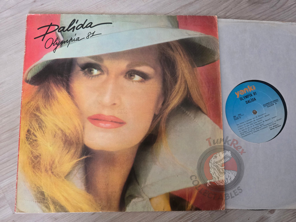 Dalida – Olympia 81 Turkish Pressing Vinyl Turkey Edition