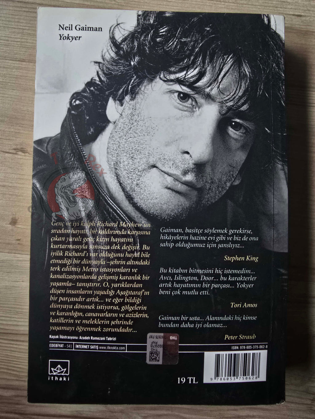 Neil Gaiman – Neverwhere 2016 Turkish Book Turkey