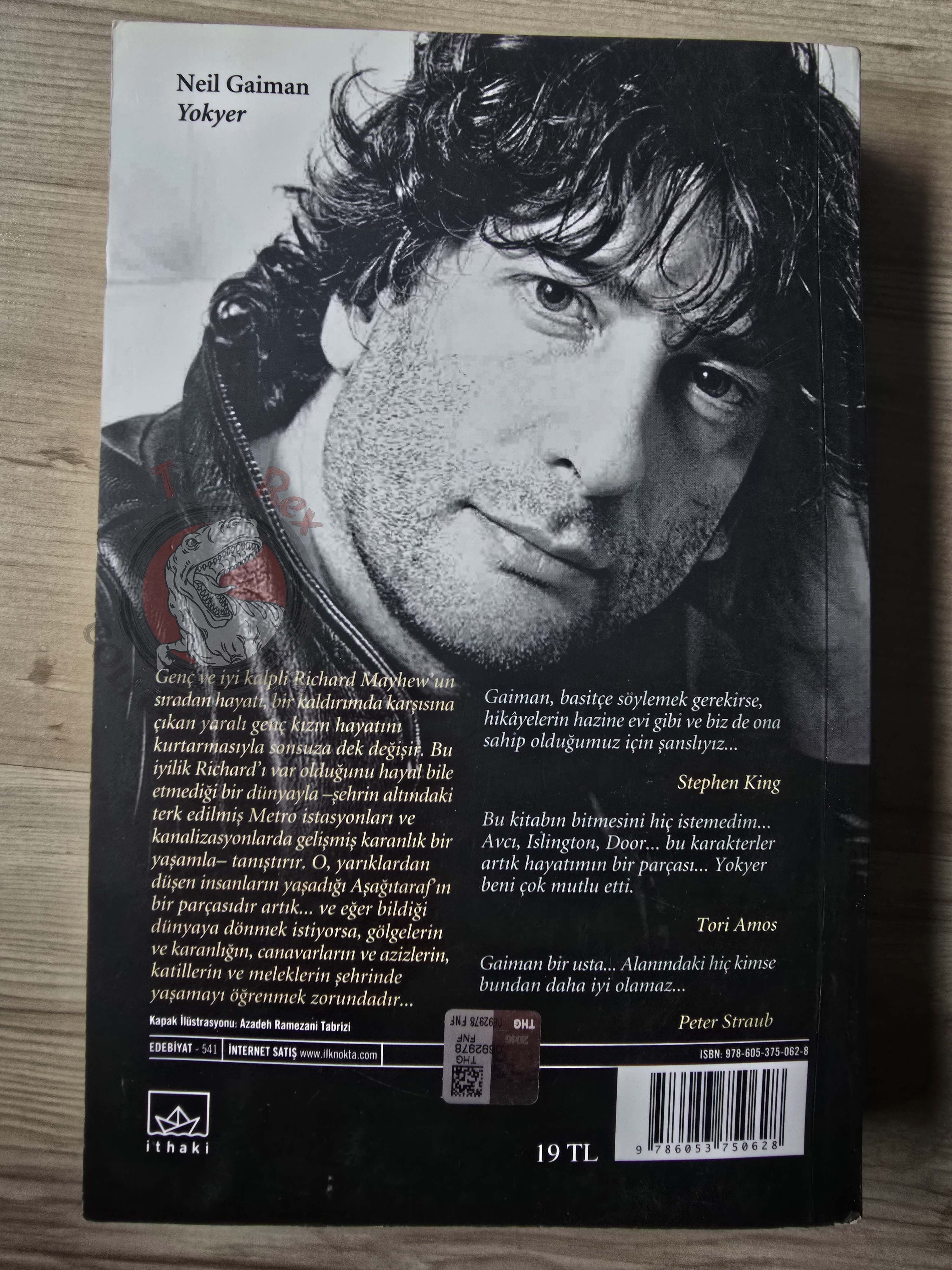 Neil Gaiman – Neverwhere 2016 Turkish Book Turkey