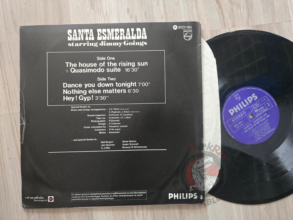 Santa Esmeralda Starring Jimmy Goings – The House Of The Rising Sun Turkish Pressing Vinyl Turkey Edition