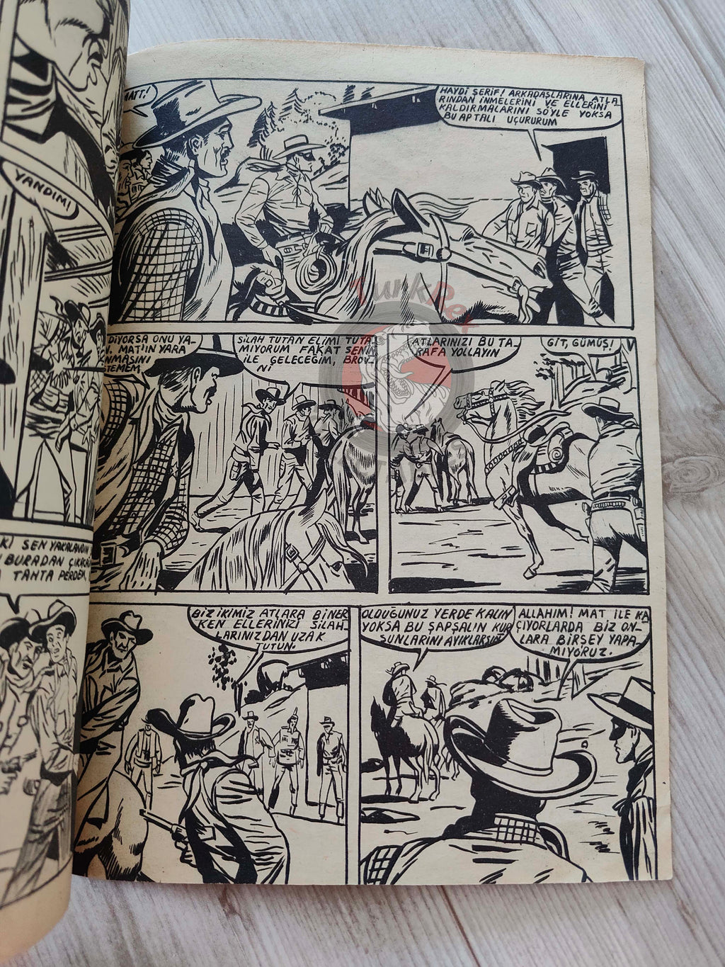 1001 Özel #149 1955 The Lone Ranger Turkish Comic Mag Turkey