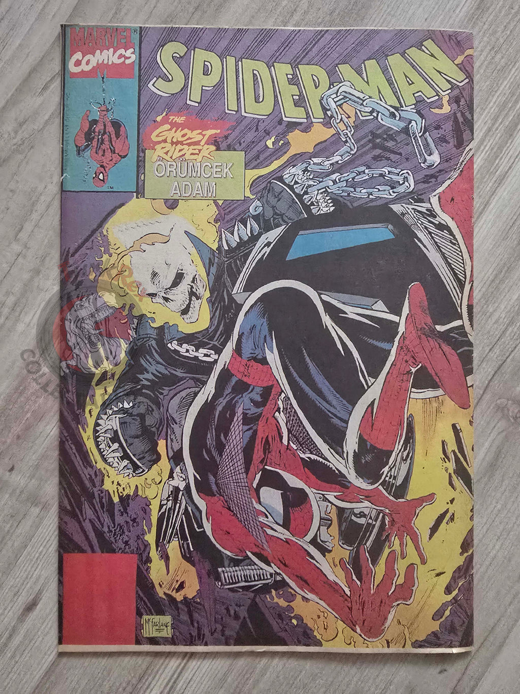 Spider-Man #12 1990s Turkish Comic Turkey Spider-Man #7 Todd McFarlane
