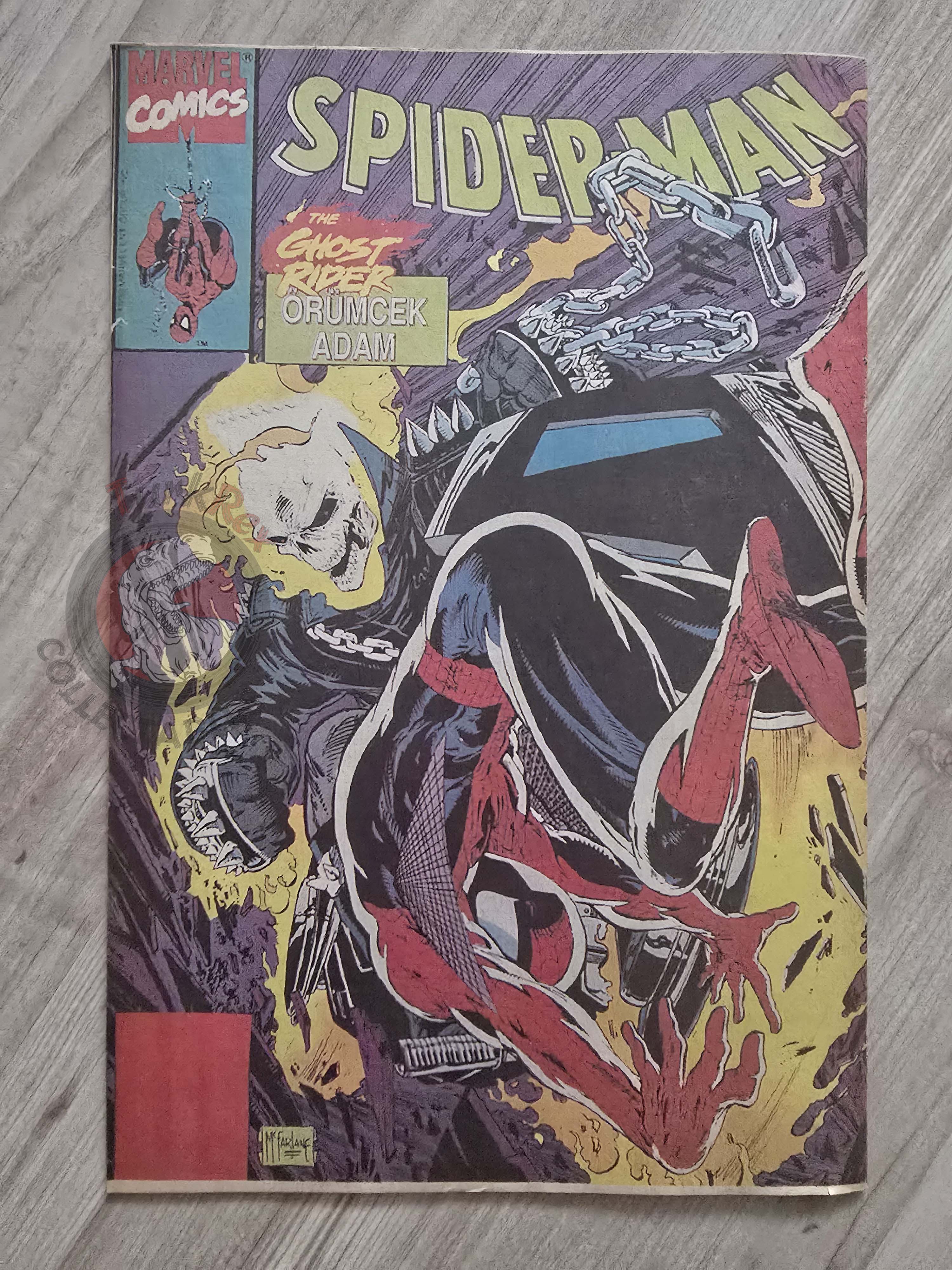 Spider-Man #12 1990s Turkish Comic Turkey Spider-Man #7 Todd McFarlane