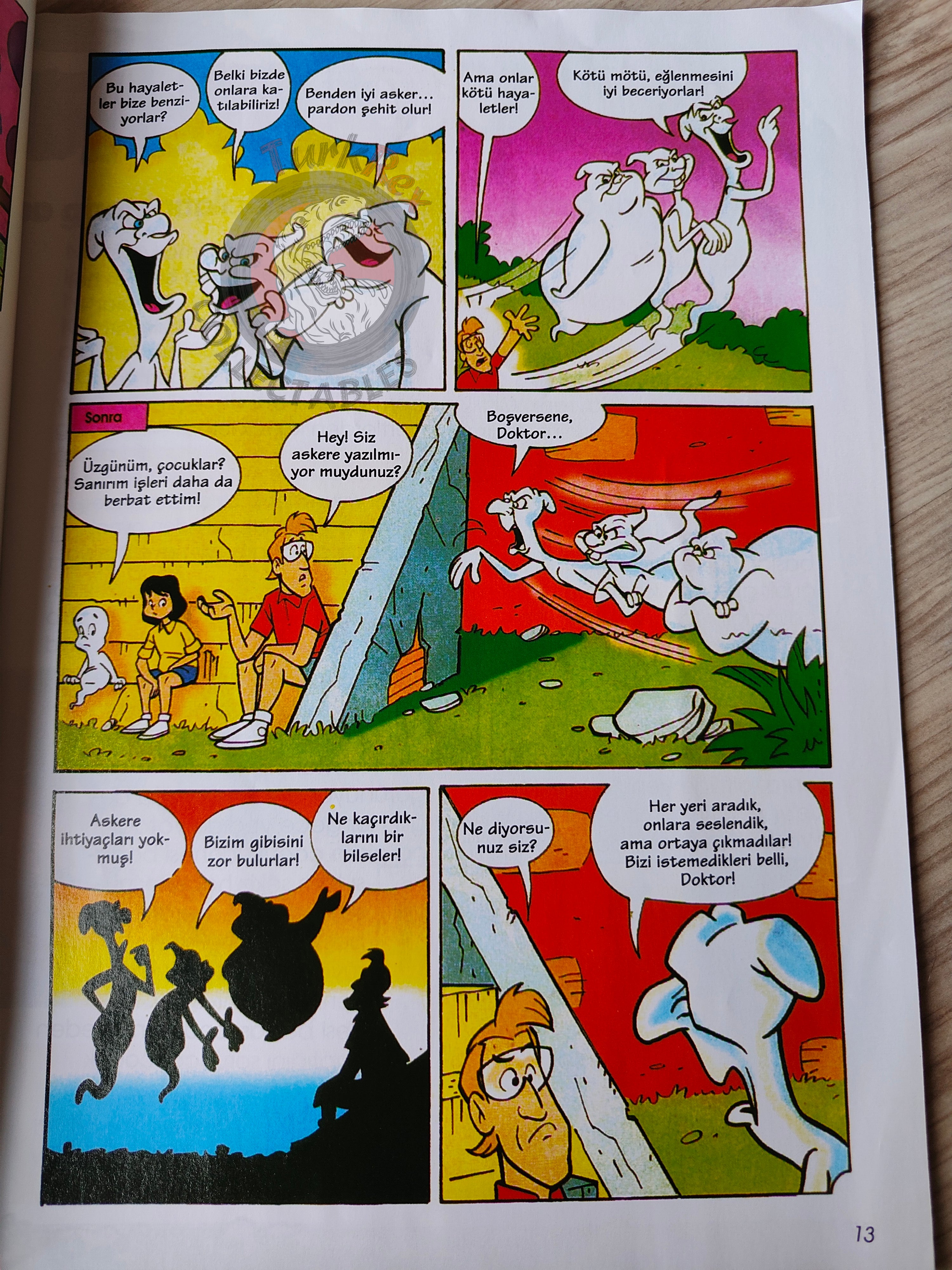 Casper the Friendly Ghost Magazine – Issue #10 2006 Turkish Comic Turkey
