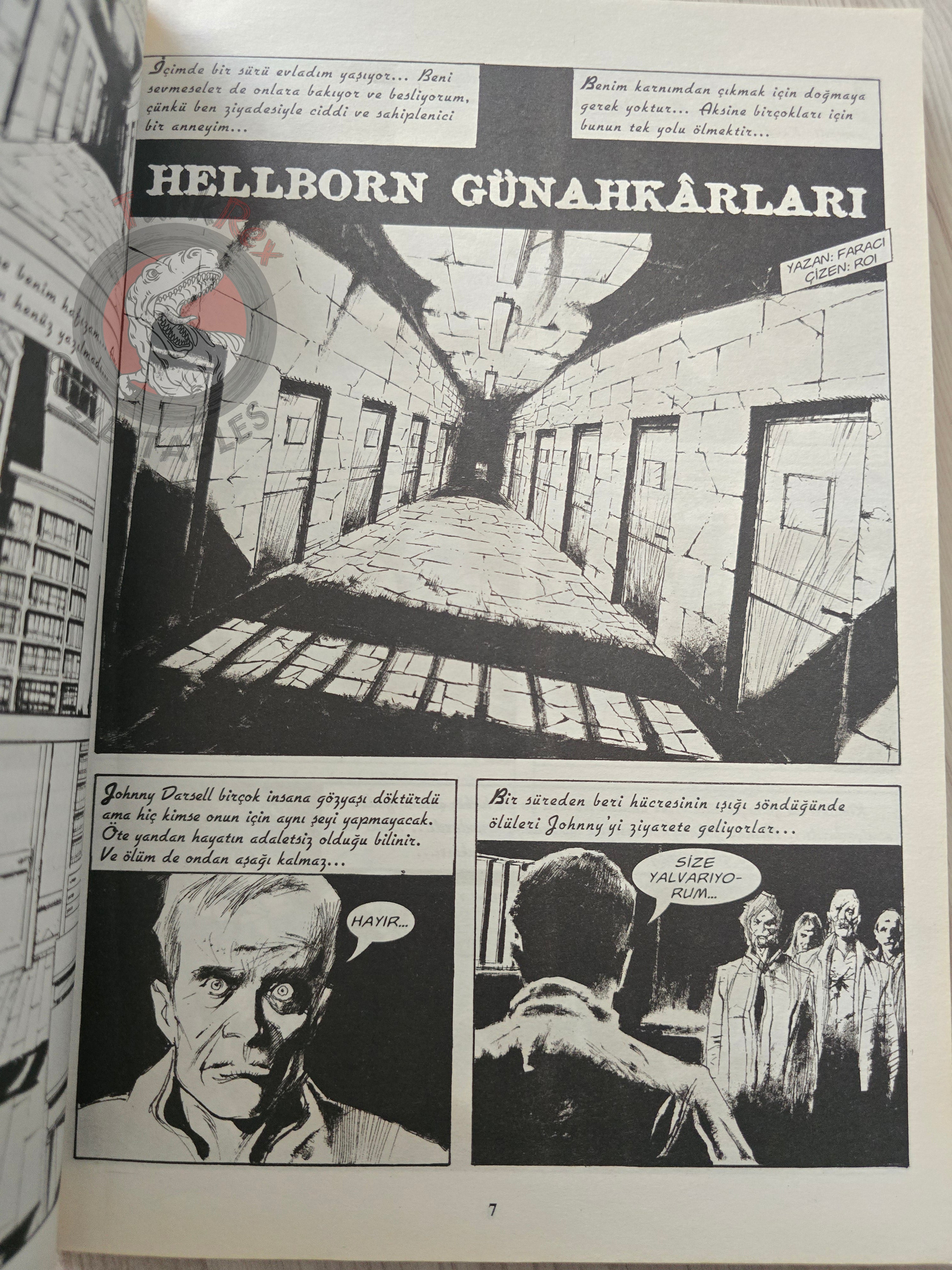 Dylan Dog Gigante #10 2008 Turkish Comic Turkey I Peccatori Di Hellborn