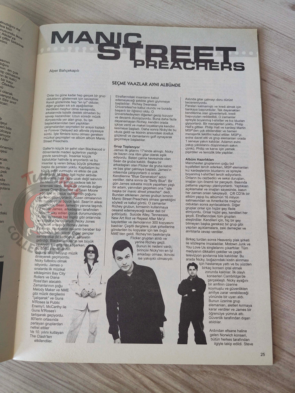 Lull 2002 Nirvana Turkish Mag Turkey Beck Happy Mondays Saint Etienne Manic Street Preachers