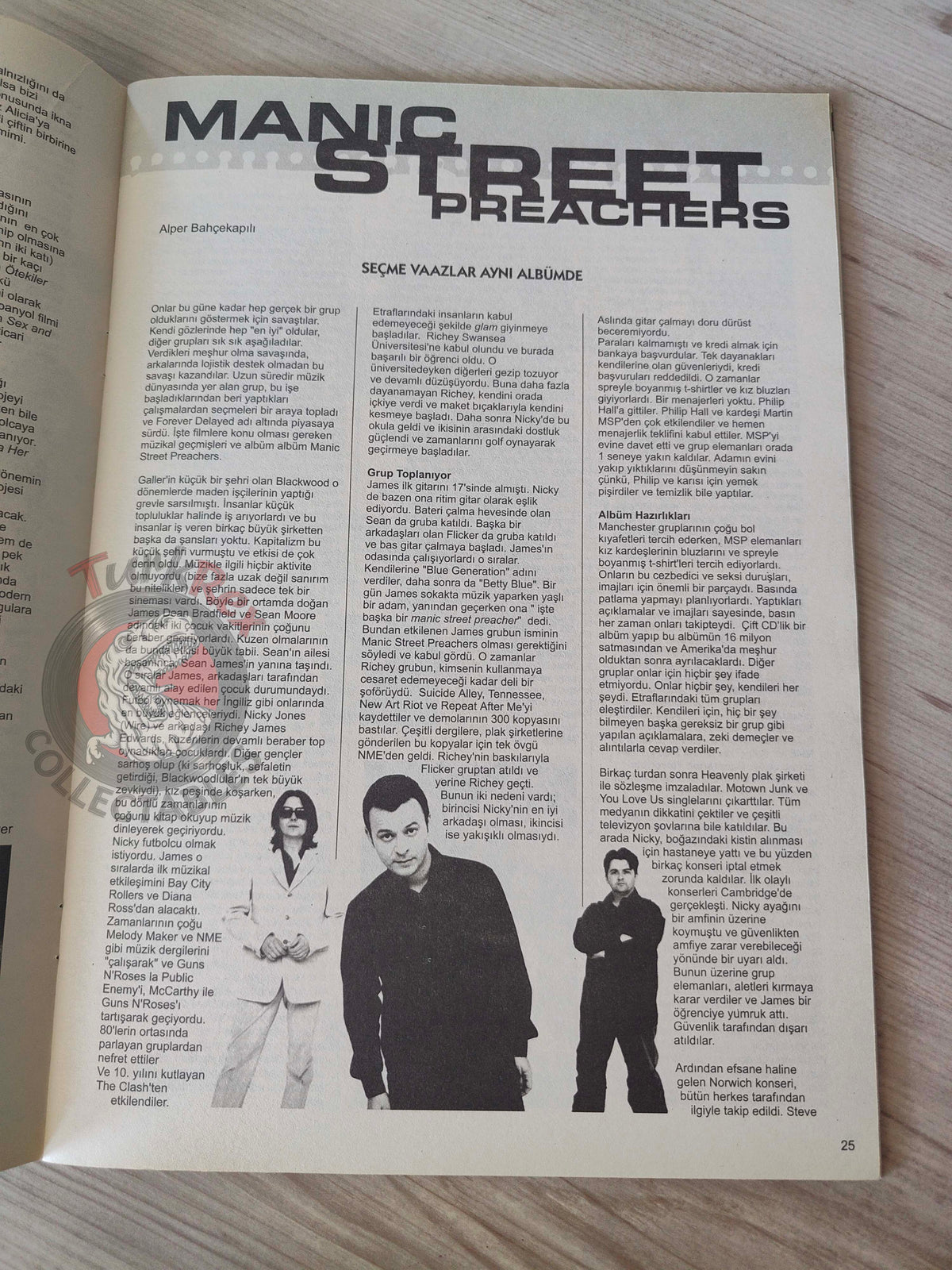 Lull 2002 Nirvana Turkish Mag Turkey Beck Happy Mondays Saint Etienne Manic Street Preachers