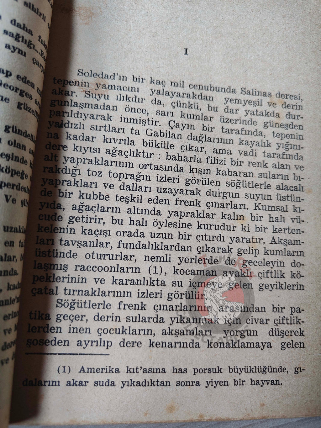 John Steinbeck – Of Mice and Men 1951 1st Turkish Book Turkey