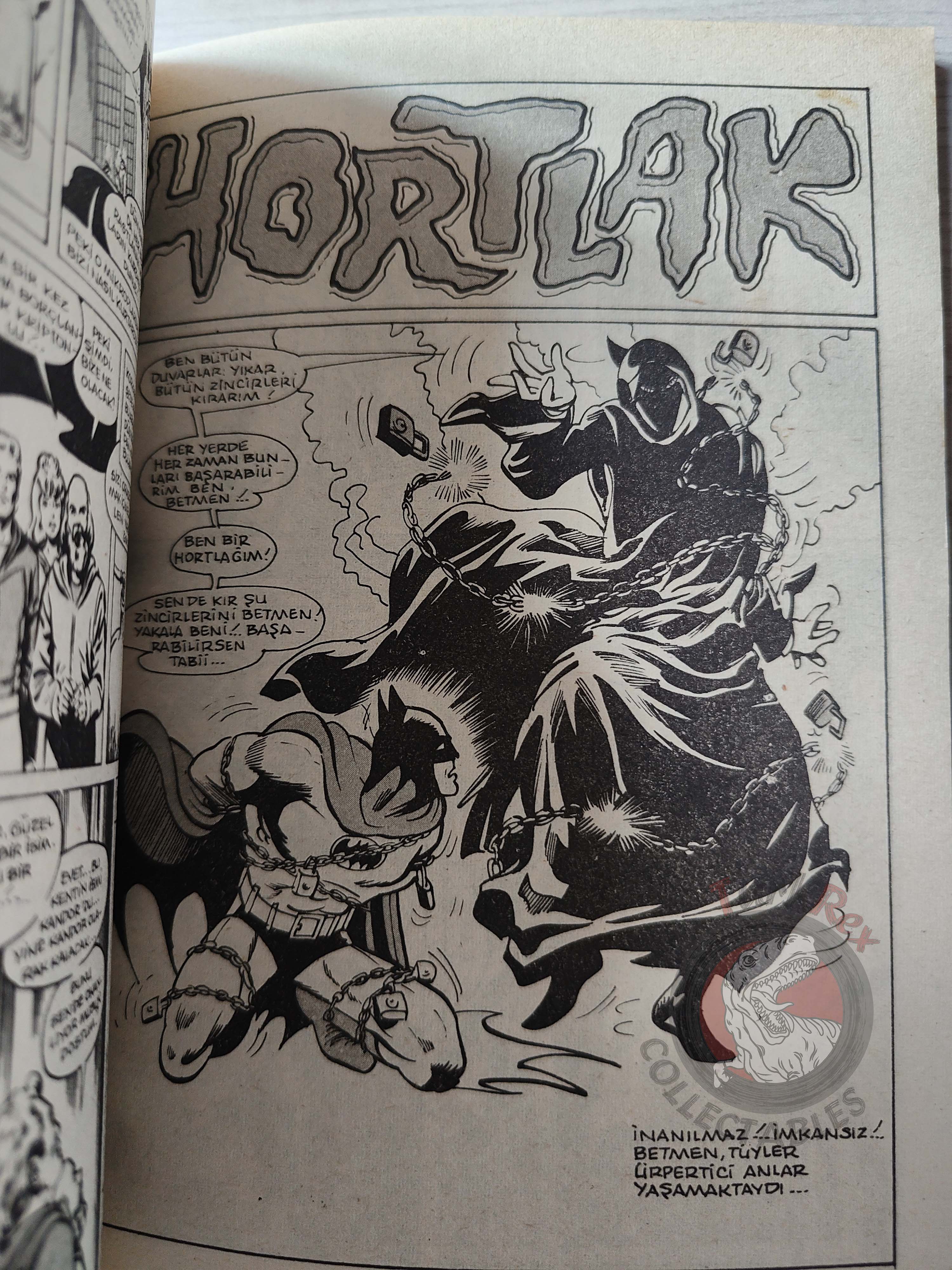 Superman #20 1983 Turkish Comic Turkey #370 #371 Detective Comics #434 Batman