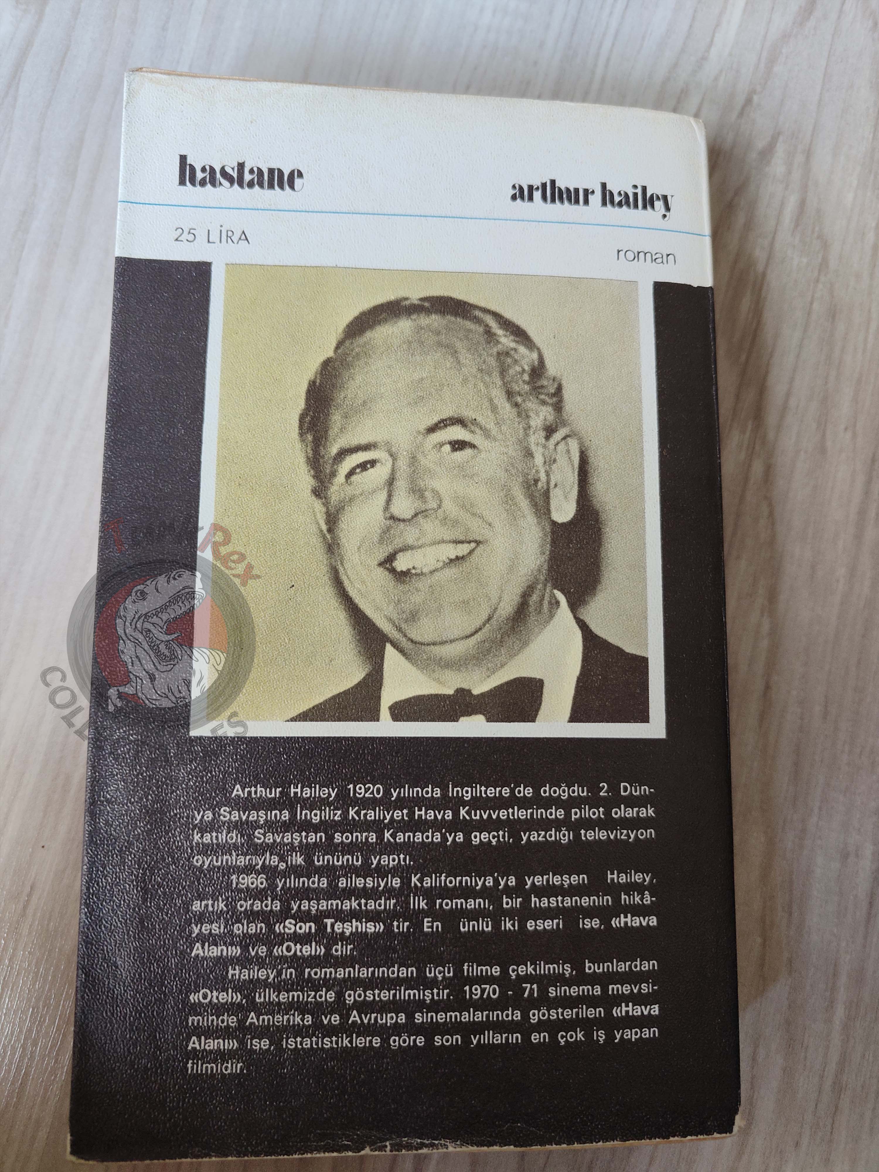 Arthur Hailey – Final Diagnosis  1974 Turkish Book Turkey