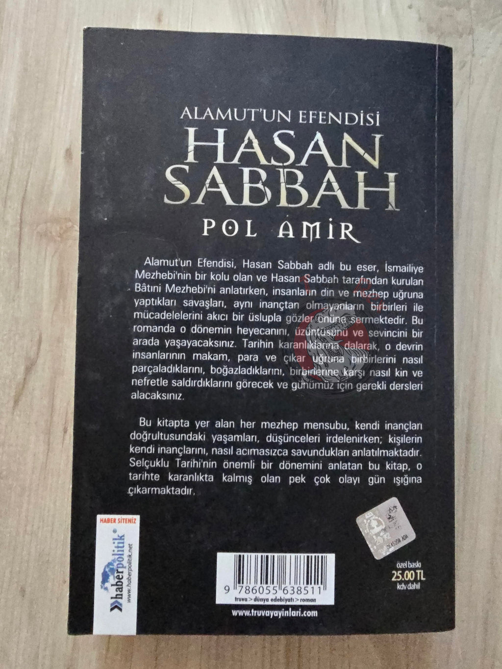 Pol Amir (Zebihullah Mansuri) – The Lord of Alamut: Hasan Sabbah Turkish Book Turkey