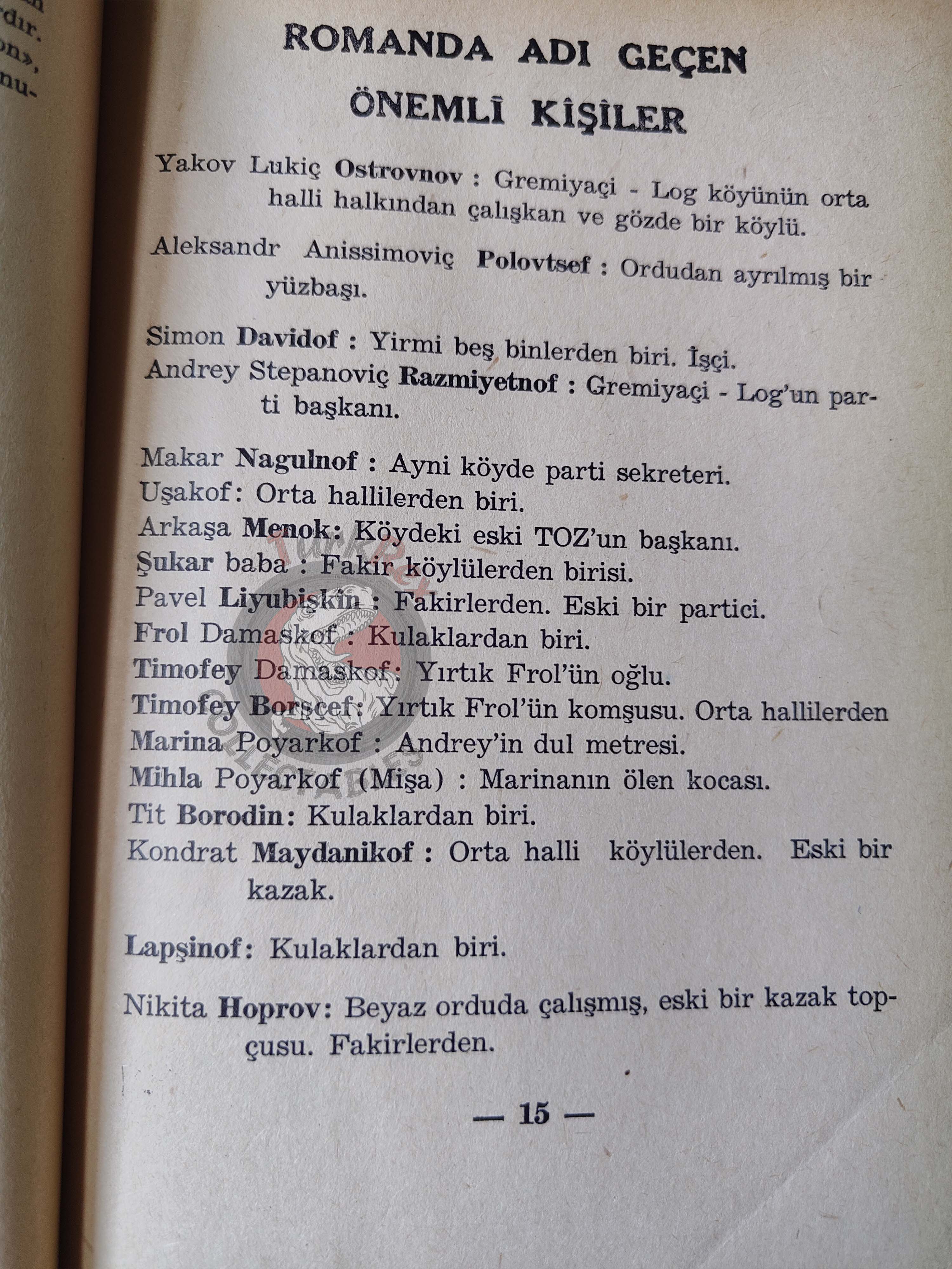 Mikhail Sholokhov – Virgin Soil Upturned 1965 1st HC/DJ Turkish Book Turkey