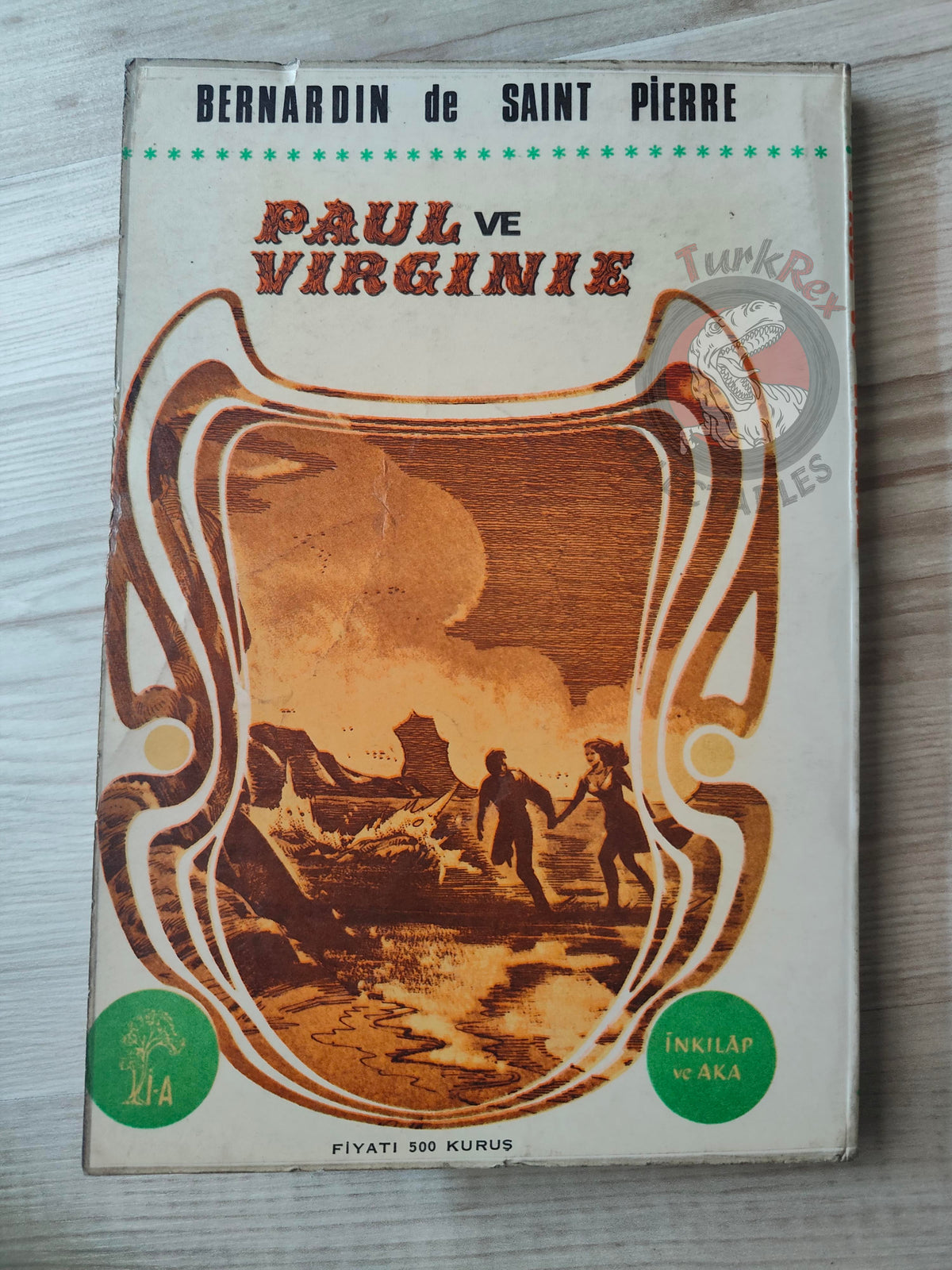 Bernardin de Saint-Pierre – Paul et Virginie 1968 Turkish Book Turkey