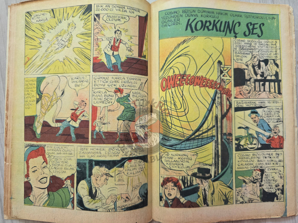 Çocuk Haftası Magazine 1962 Hansel and Gretel Turkish Comic Turkey