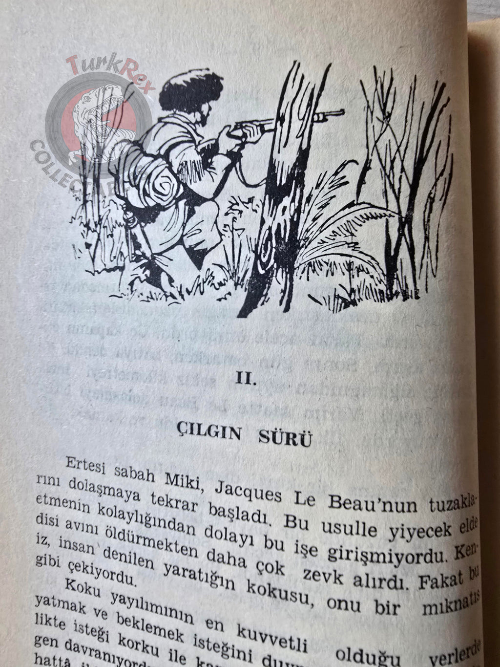 James Oliver Curwood – Kazan, The Wolf Hunters 1970 Turkish Book Turkey Illustrated
