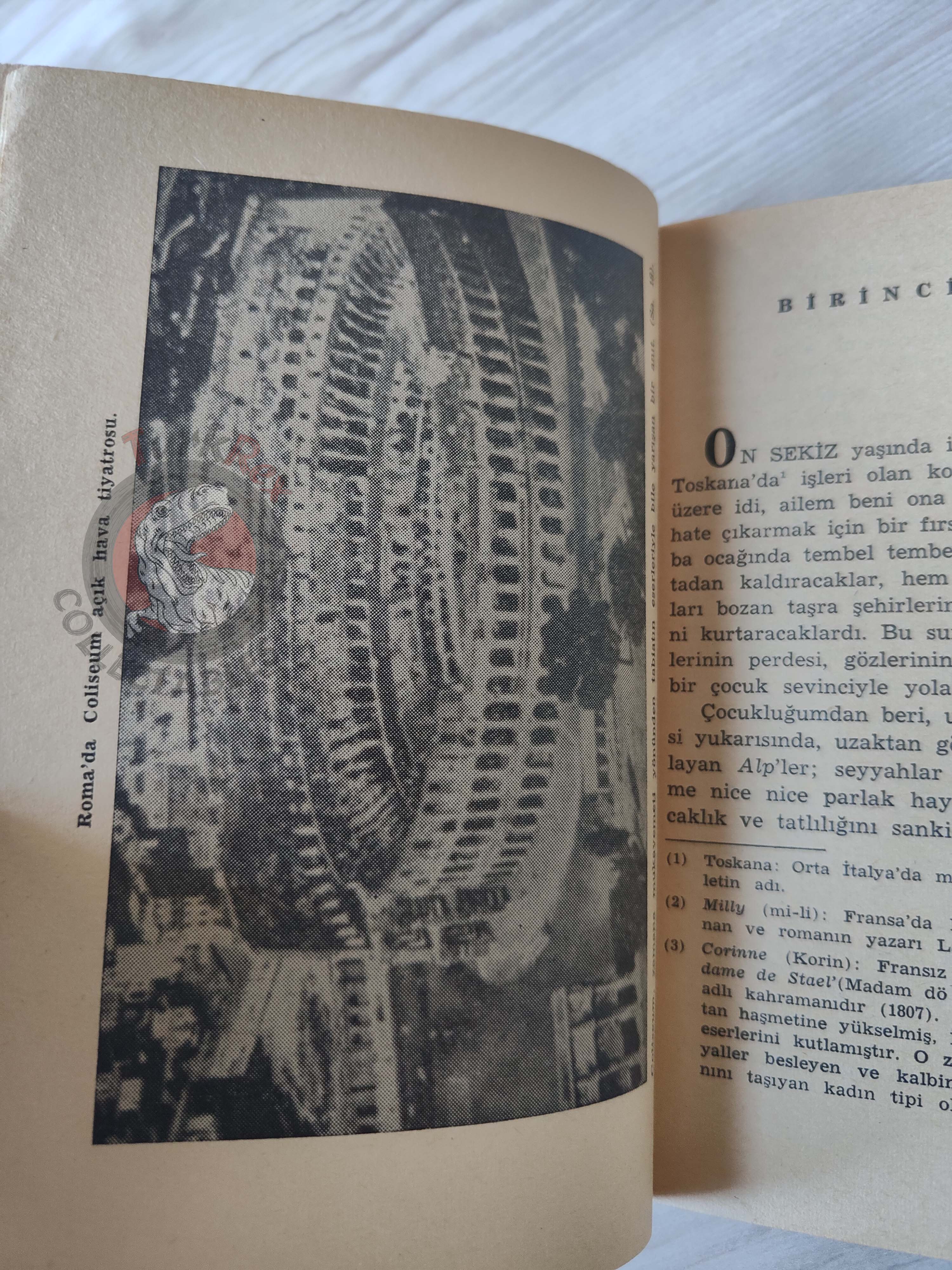 Alphonse de Lamartine – Graziella 1970 Turkish Book Turkey