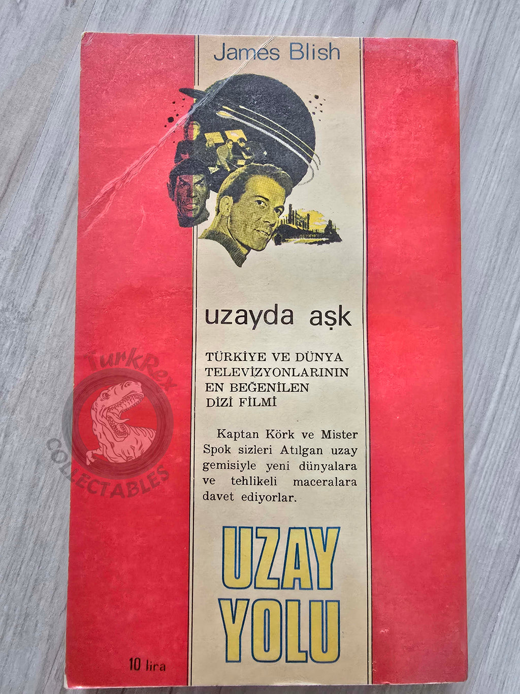 Star Trek 3 – James Blish 1973 1st Turkish Book Turkey
