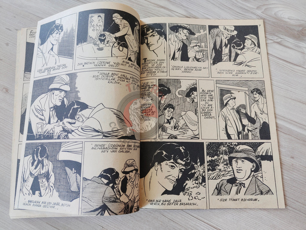Tarzan Vakvak Özel #4 1957 Turkish Comic Turkey